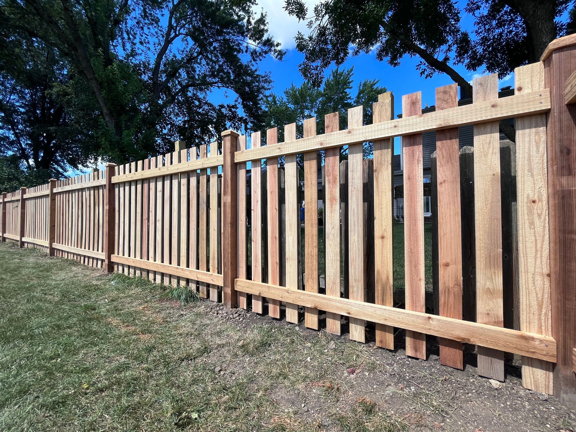 cedar fence installation illinois