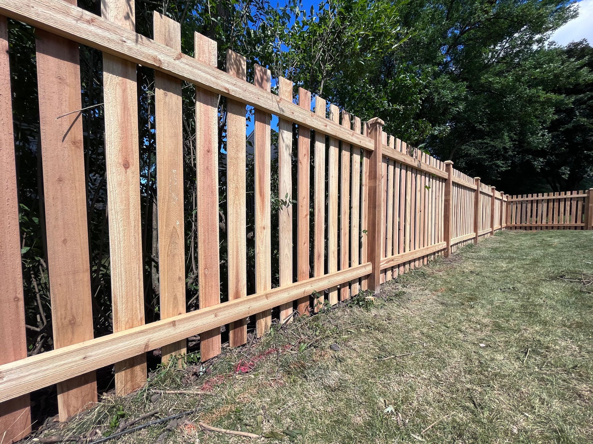 cedar fence installation illinois