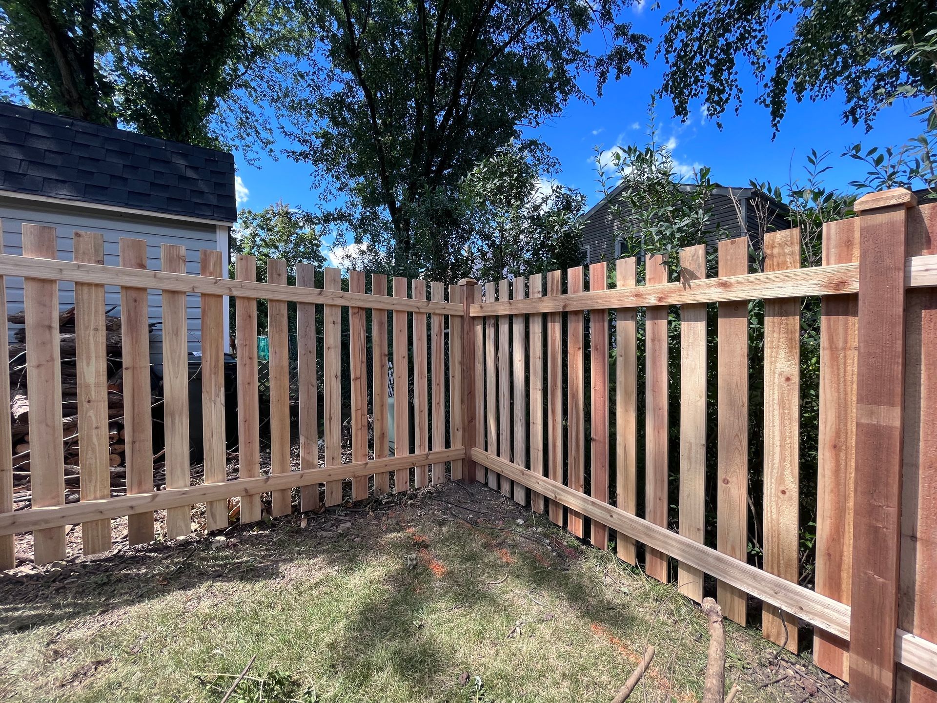 cedar fence installation illinois