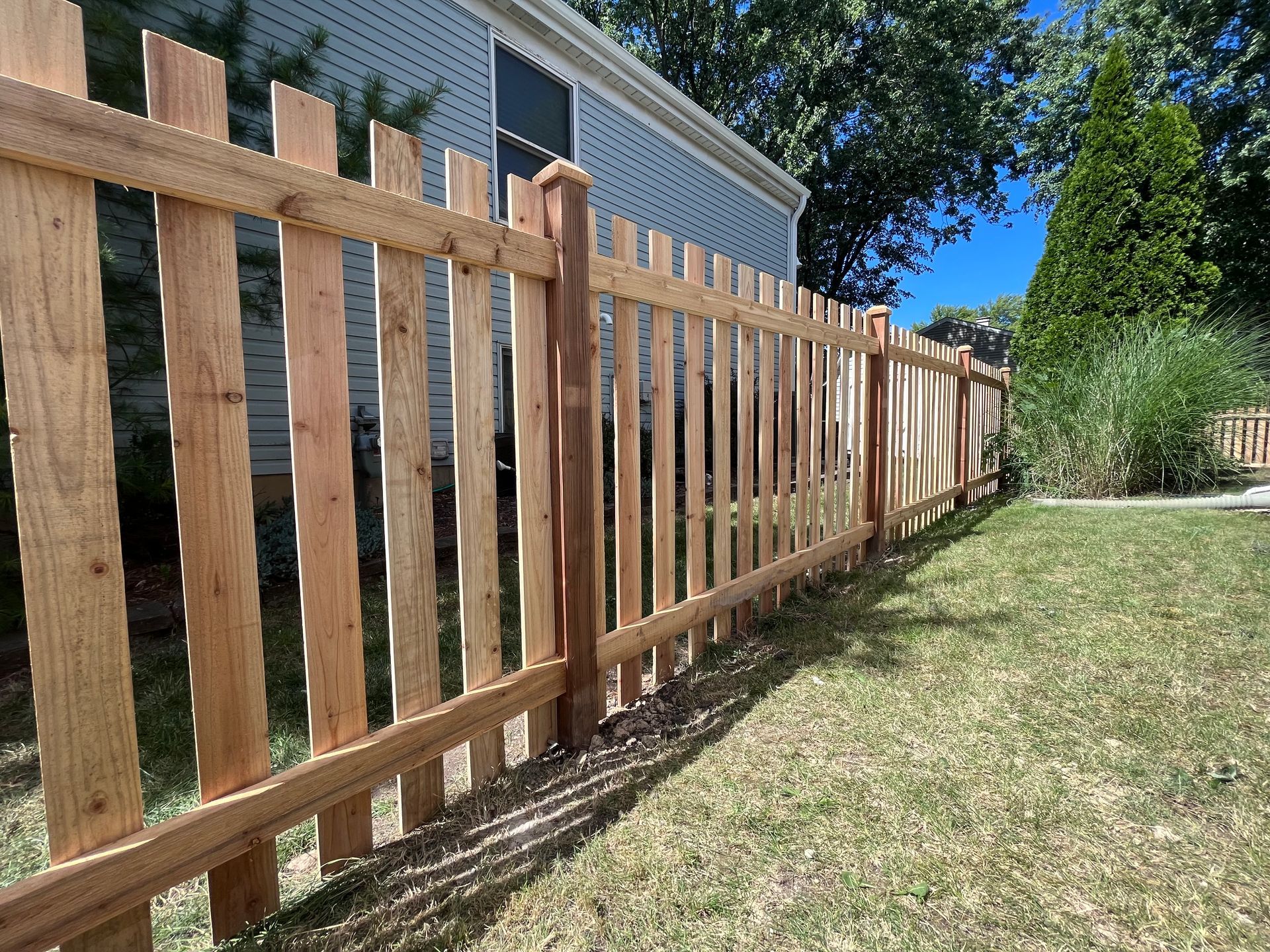 cedar fence installation illinois