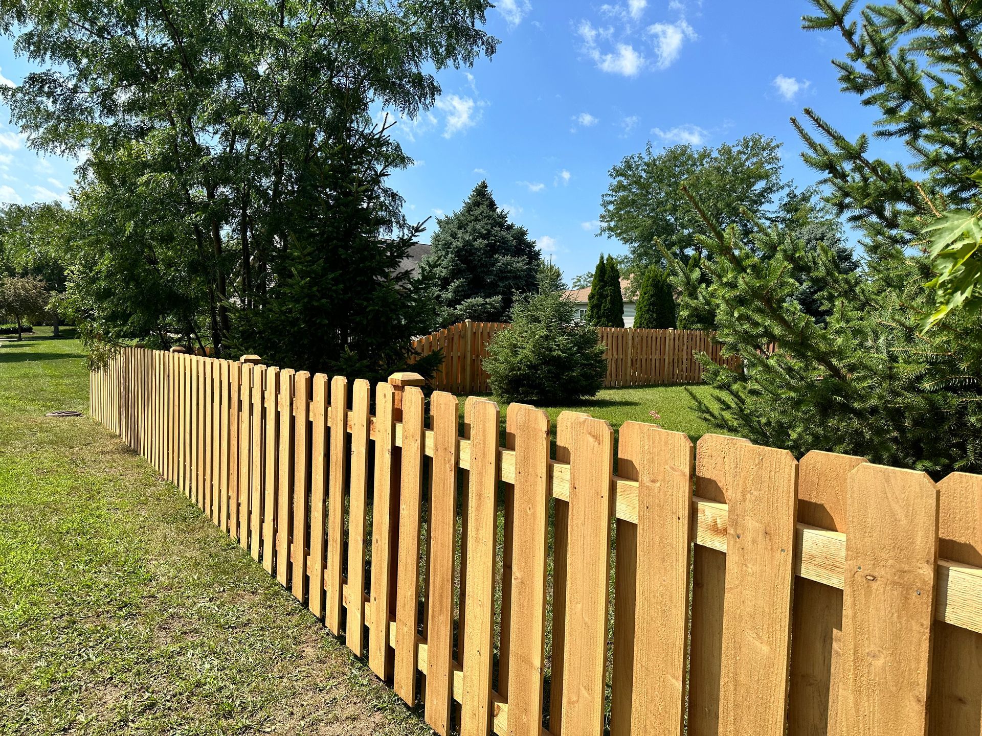 cedar fence installation Illinois