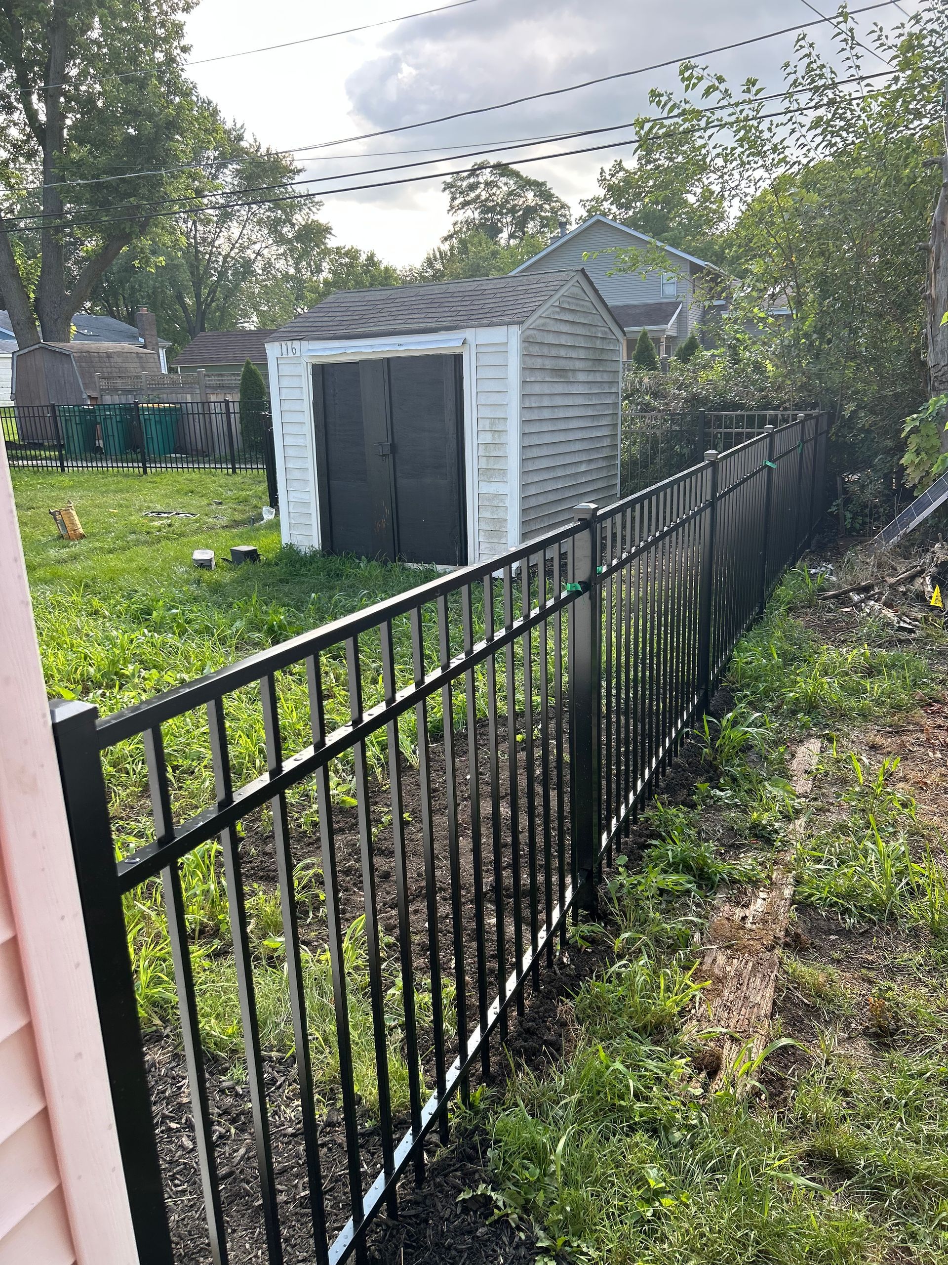 aluminum fence installation illinois