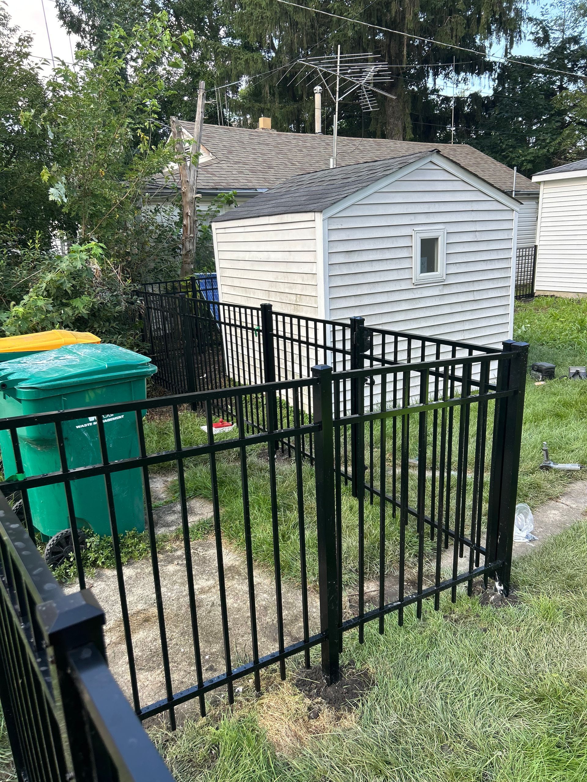 aluminum fence installation illinois