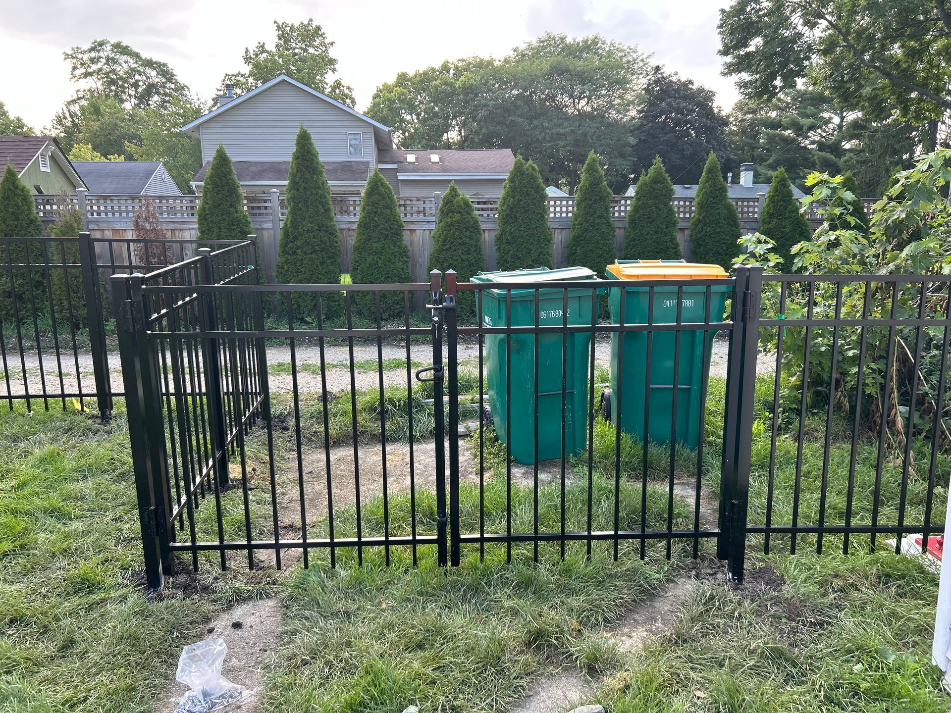 aluminum fence installation illinois
