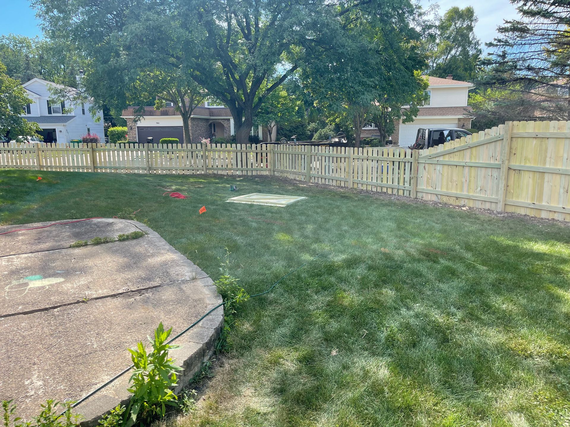 treated pine fence company illinois