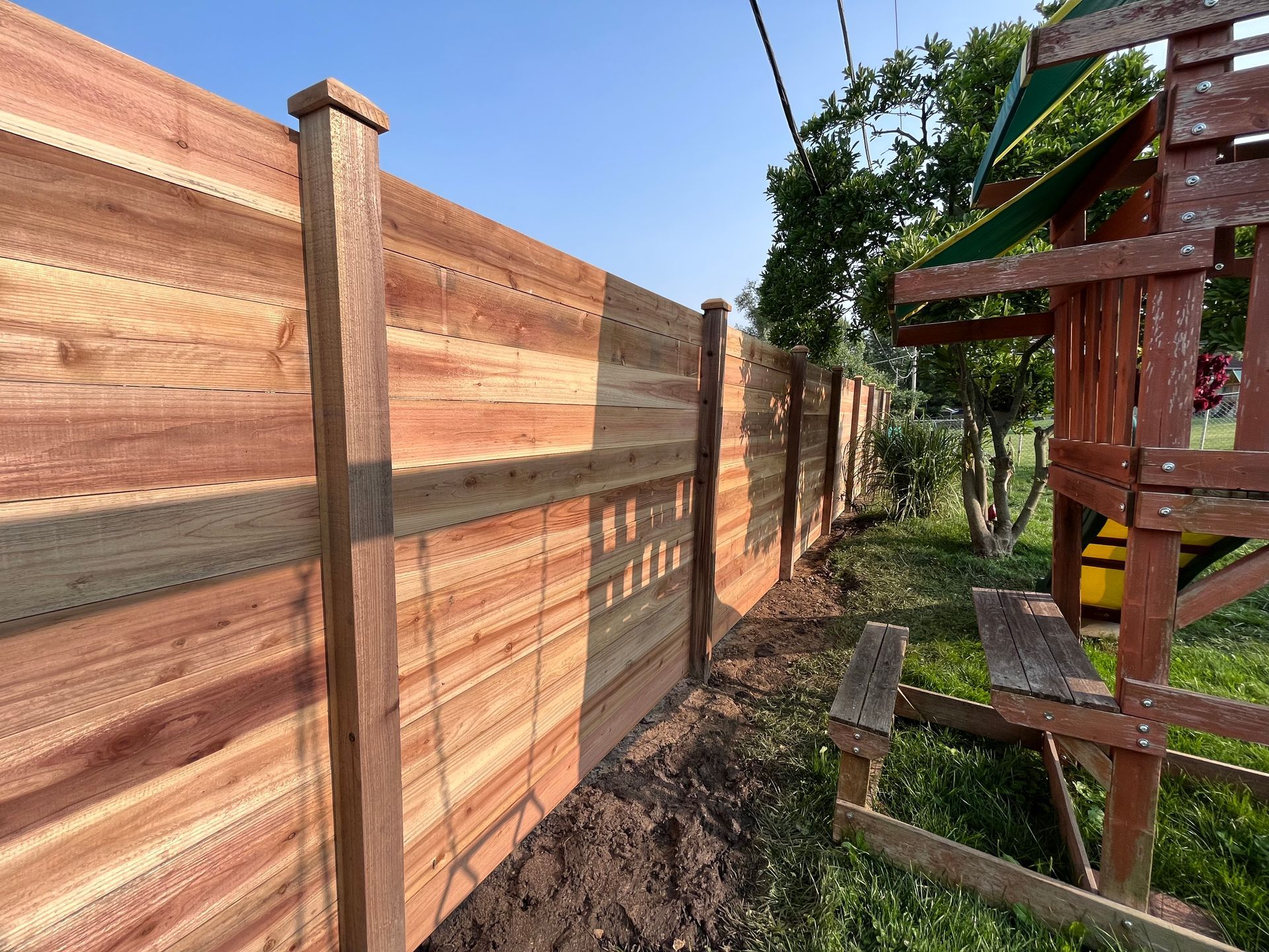cedar fence installation illinois