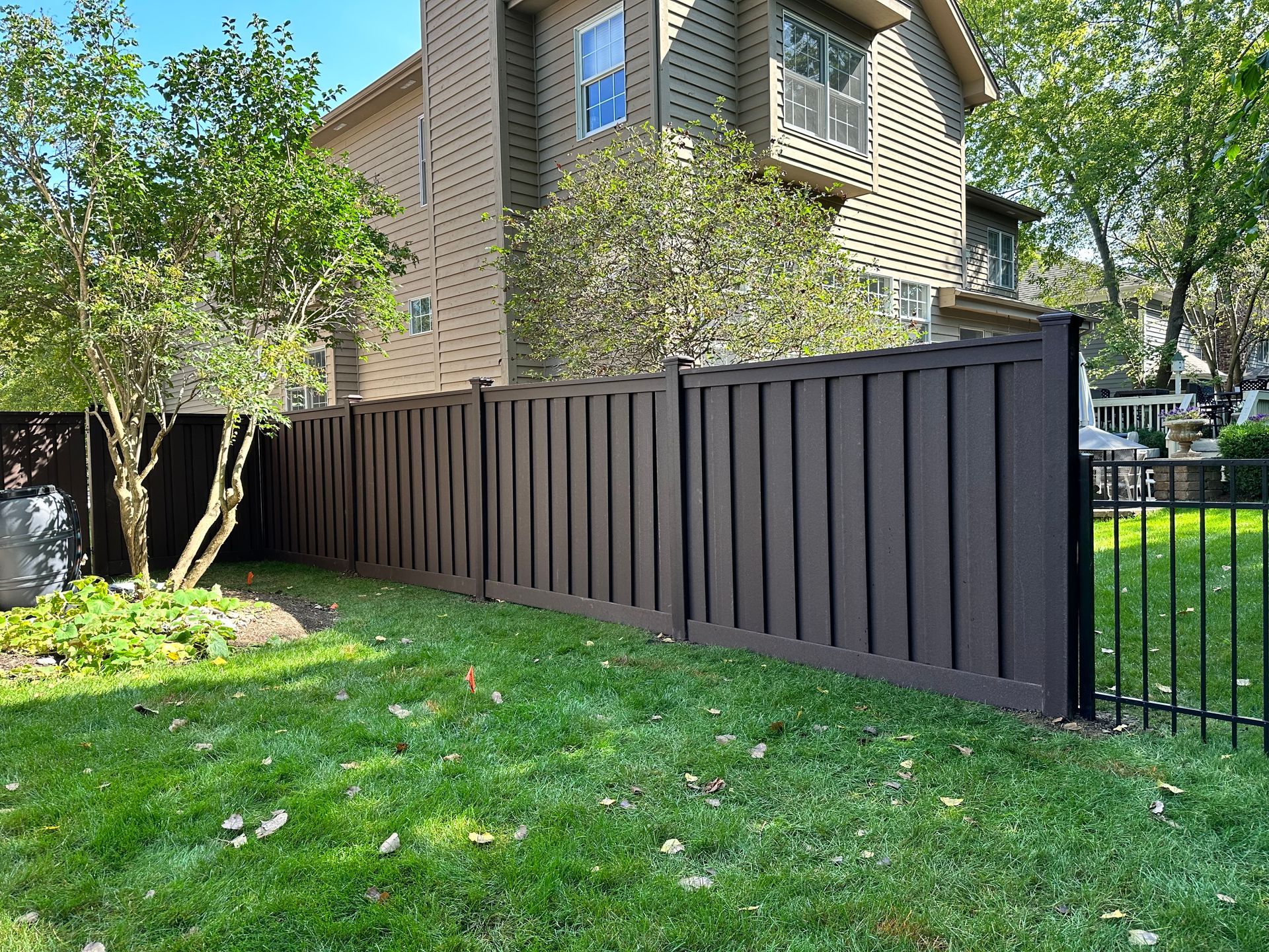 Composite fence installation Illinois