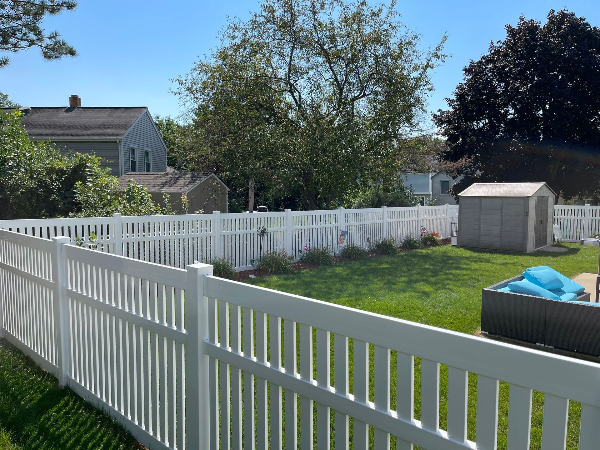 vinyl fence installation illinois