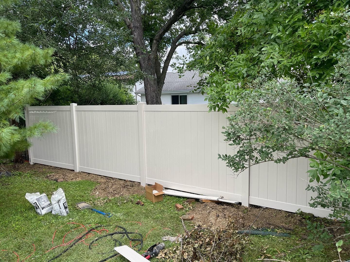 vinyl fence installation illinois