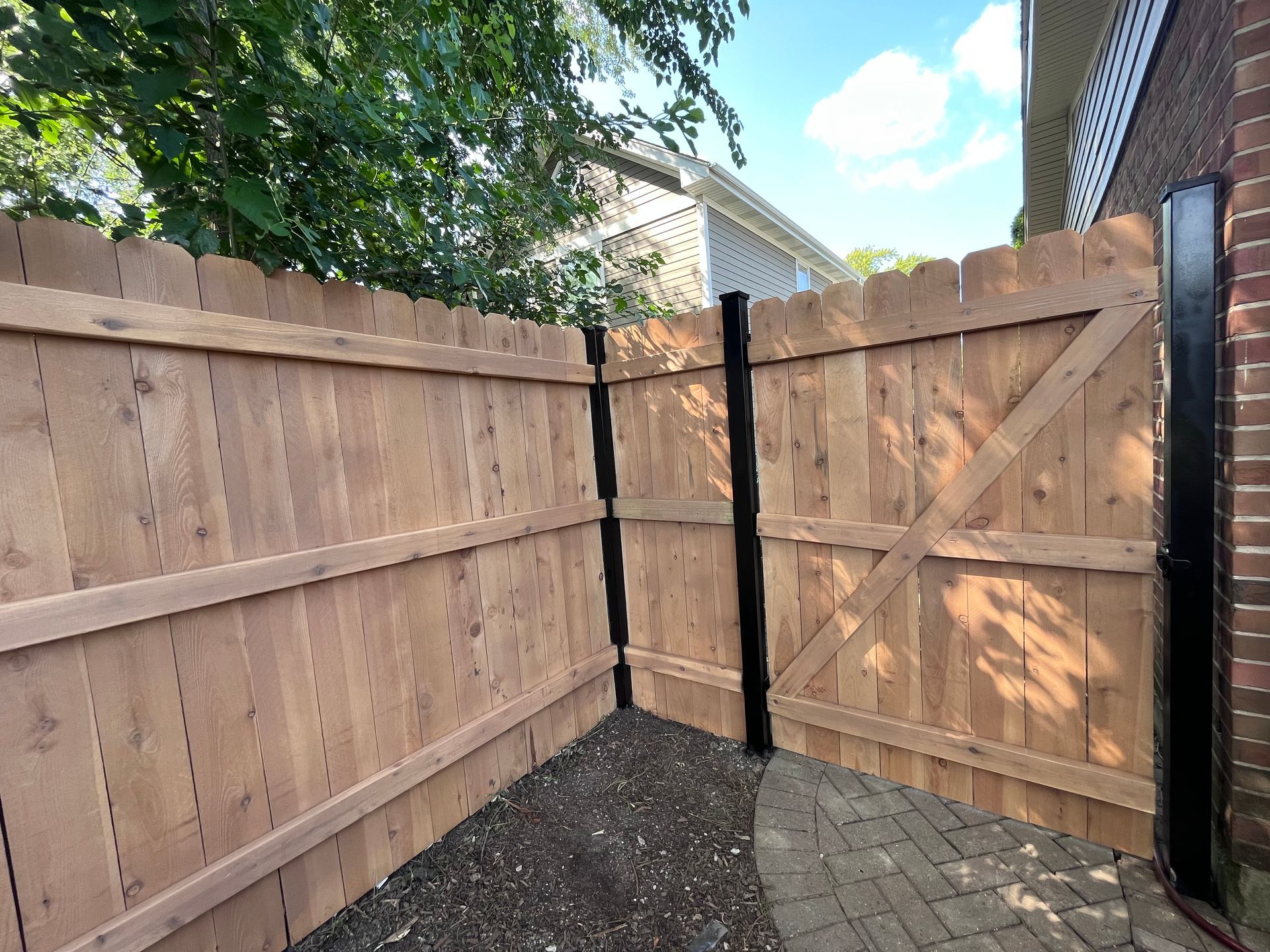 cedar fence installation illinois