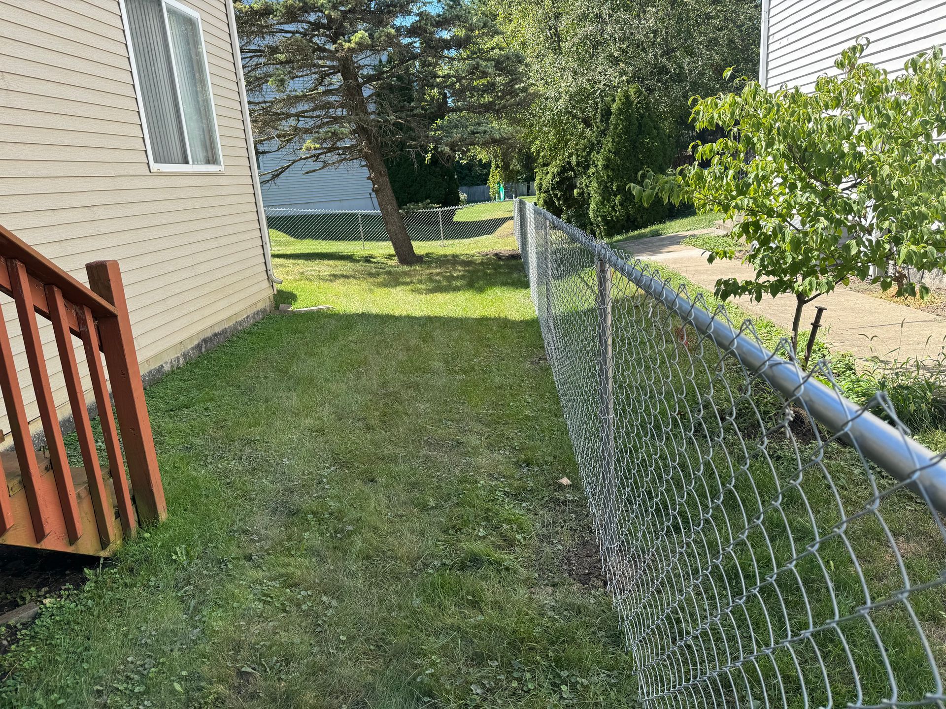 chain link fence installation Illinois