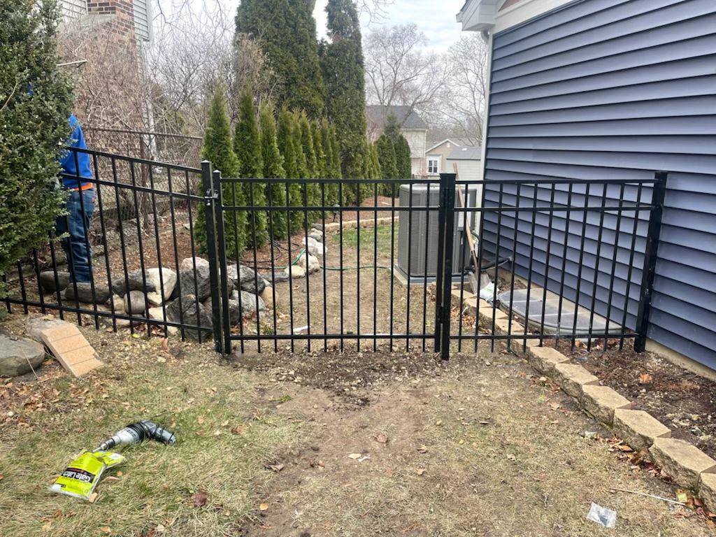 aluminum fence installation illinois