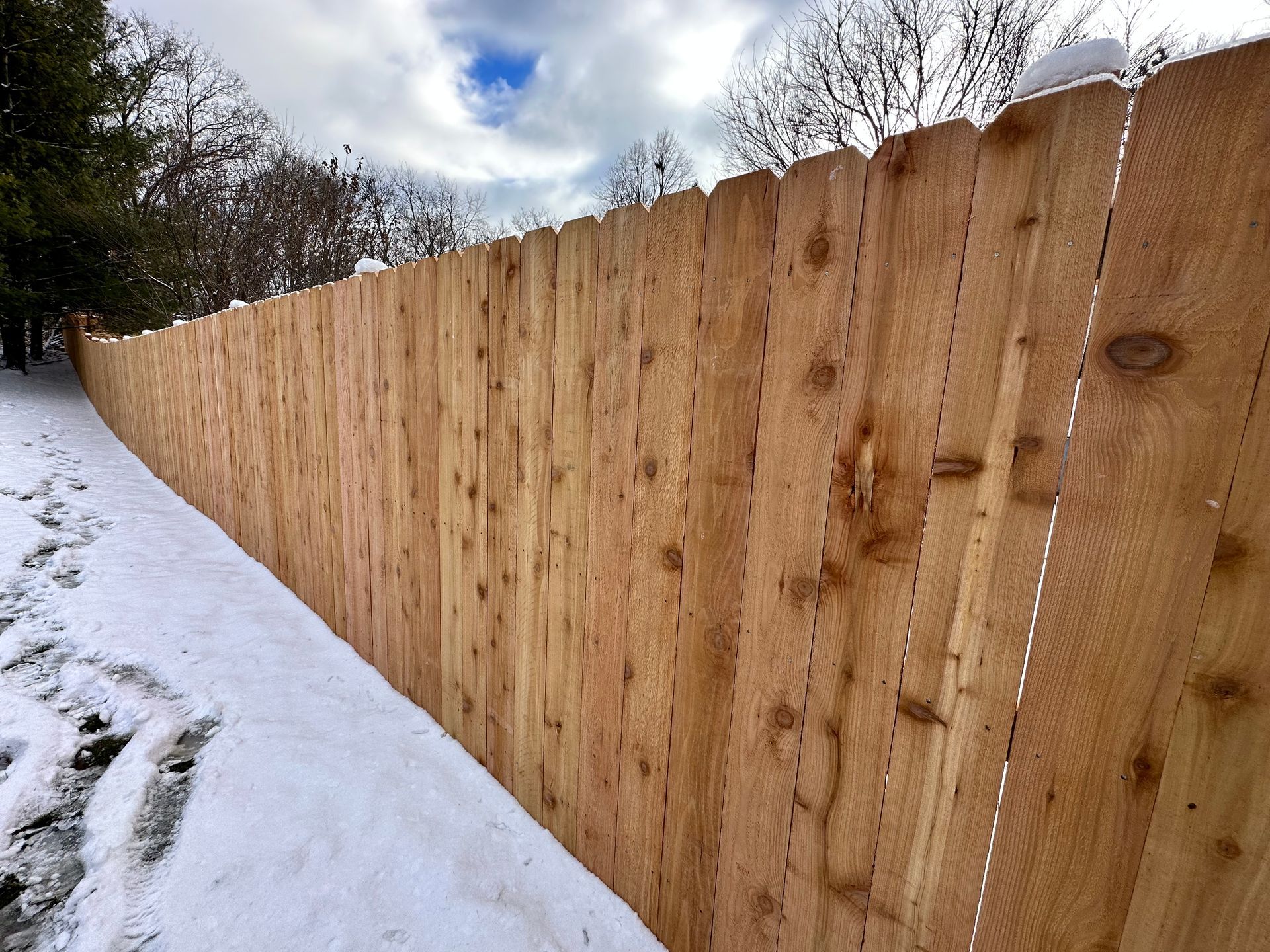 cedar fence installation Elgin IL