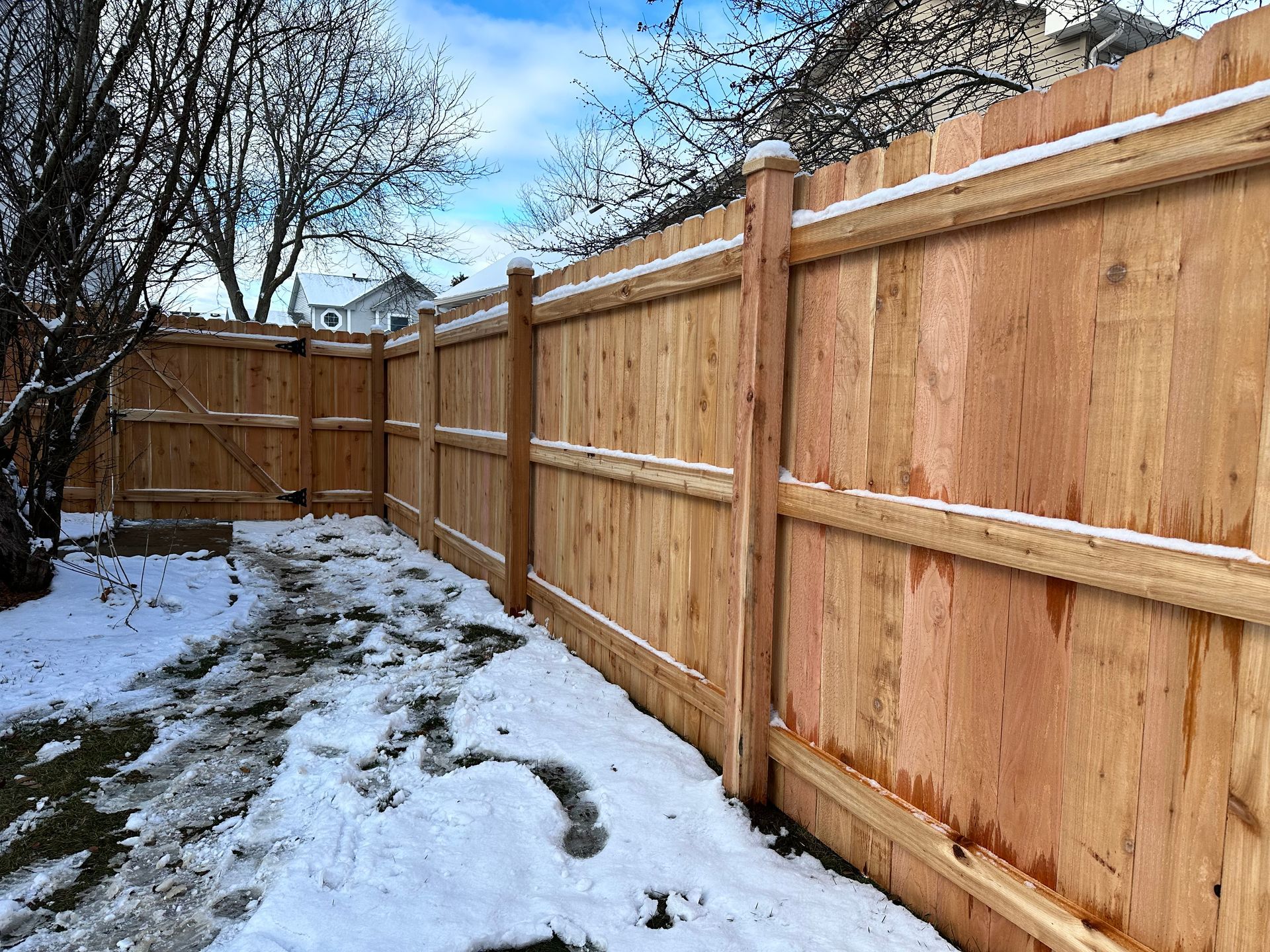 cedar fence installation South Elgin IL