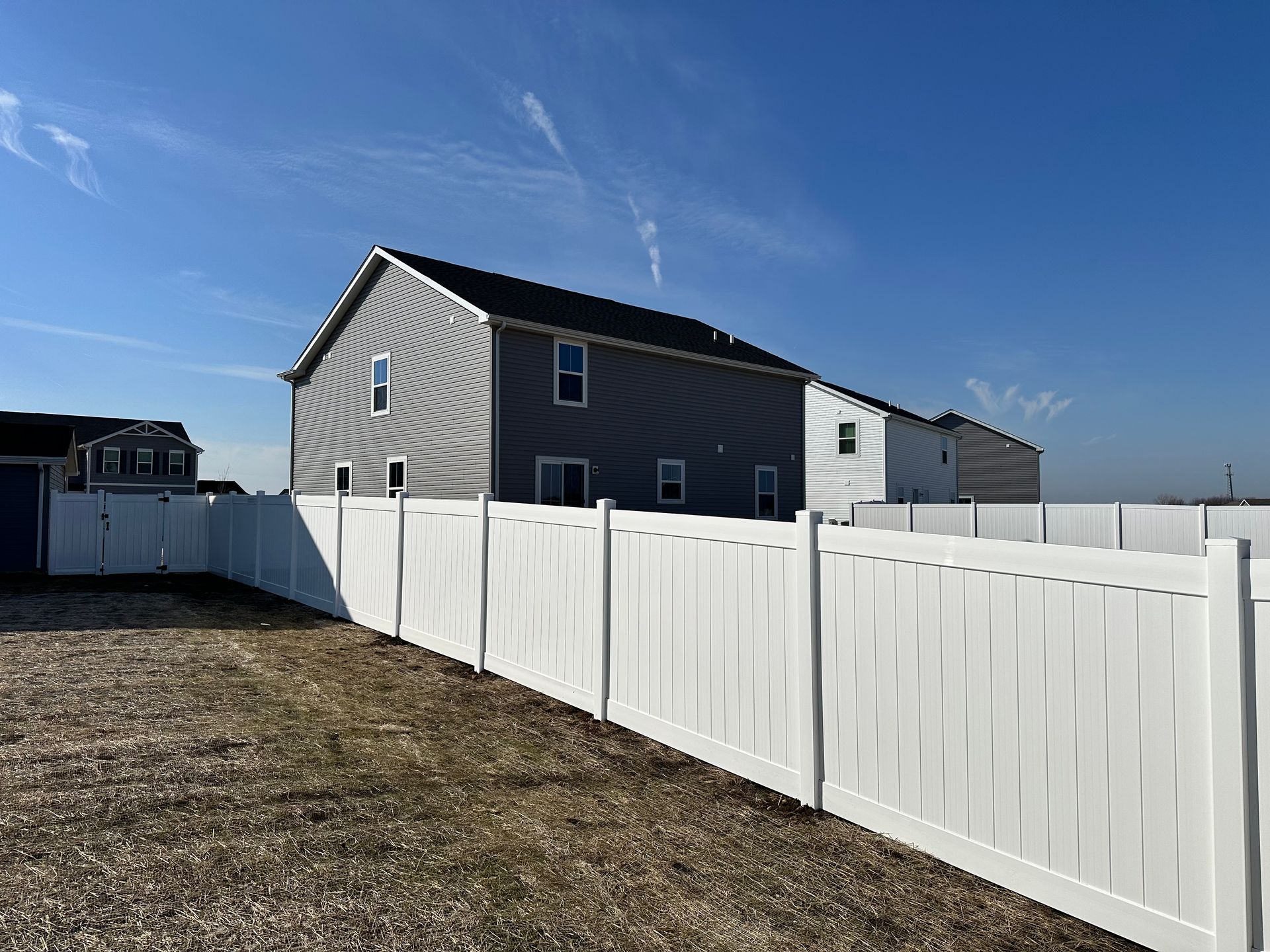 vinyl fence installation Illinois