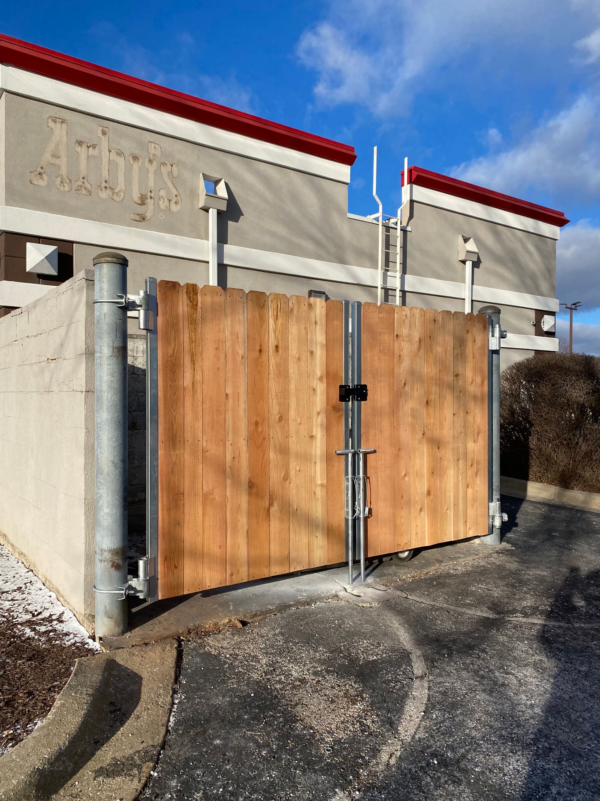 dumpster enclosure installation Illinois
