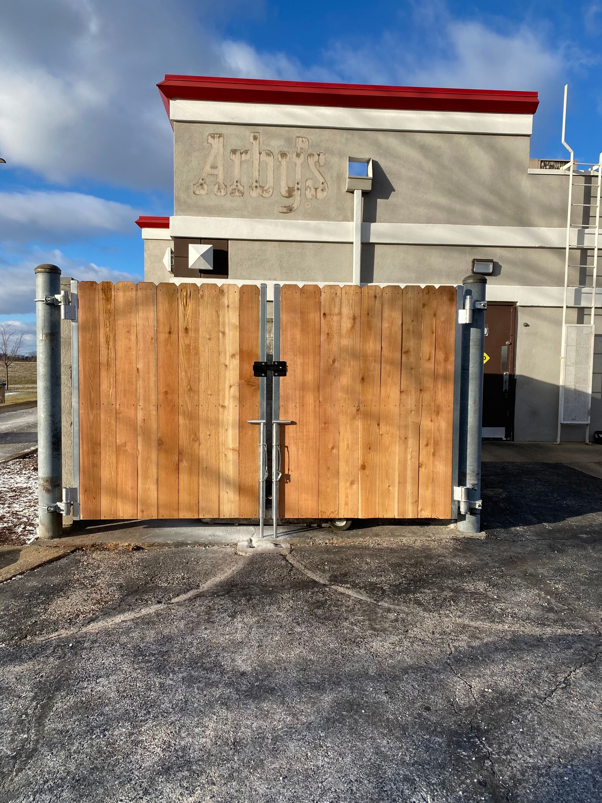 dumpster enclosure installation Illinois