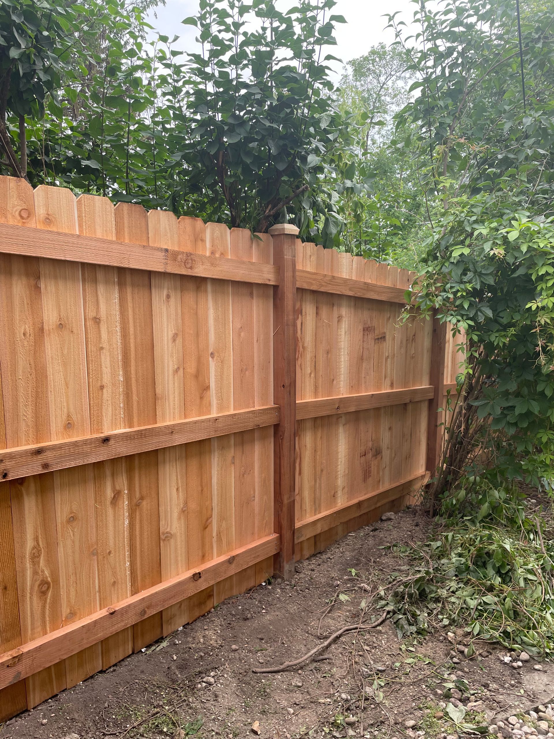 cedar fence installation illinois