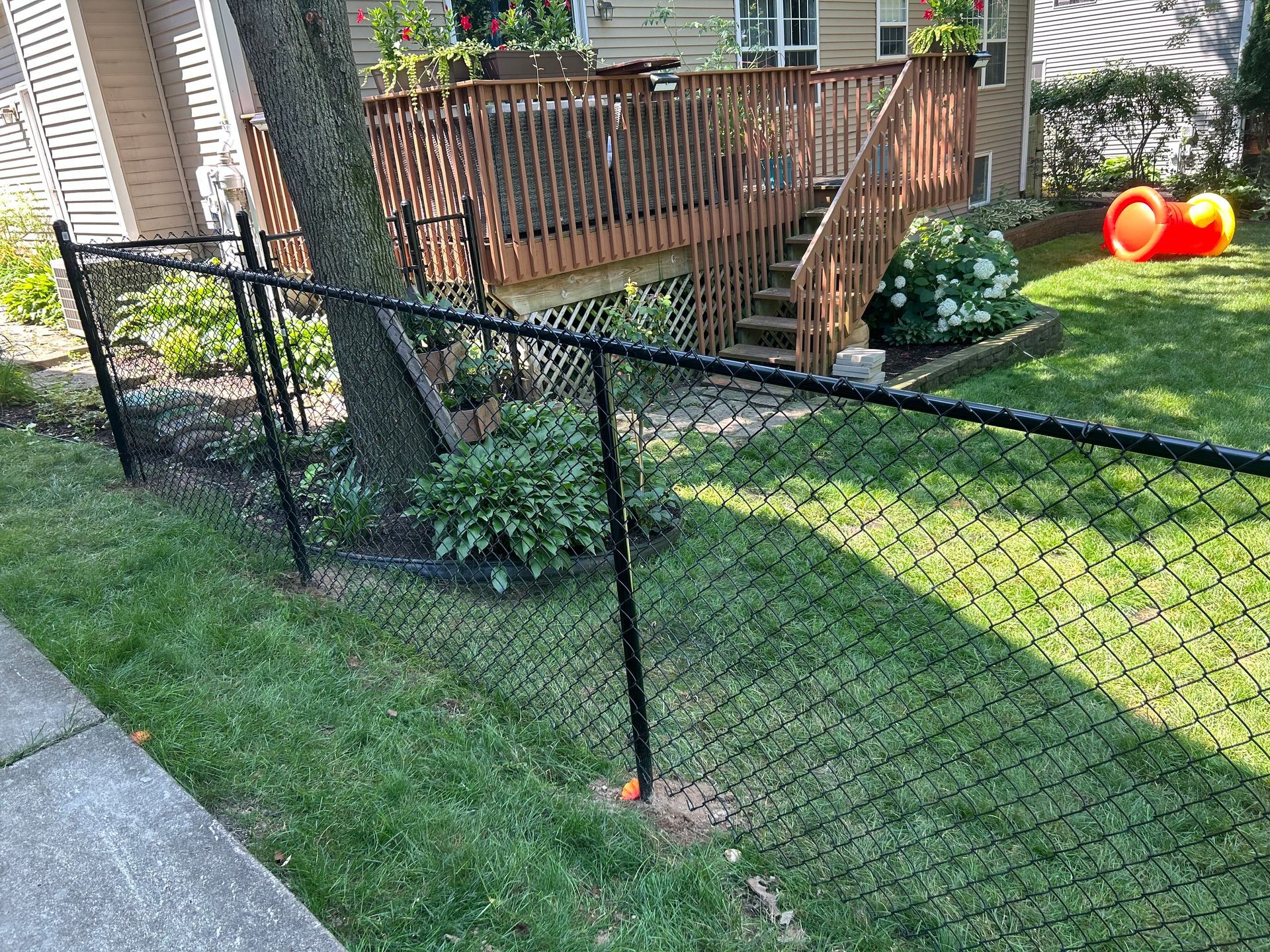chain link fence installation Illinois