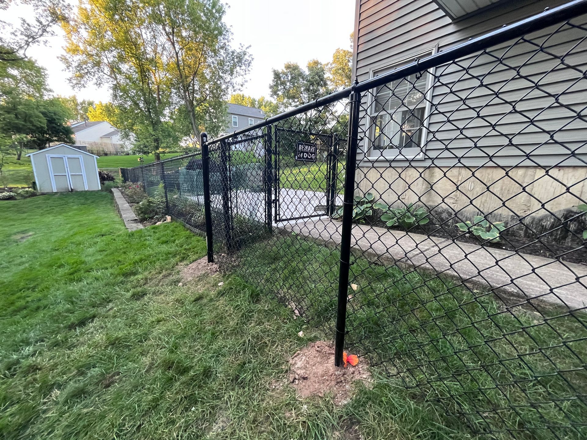 chain link fence installation Illinois