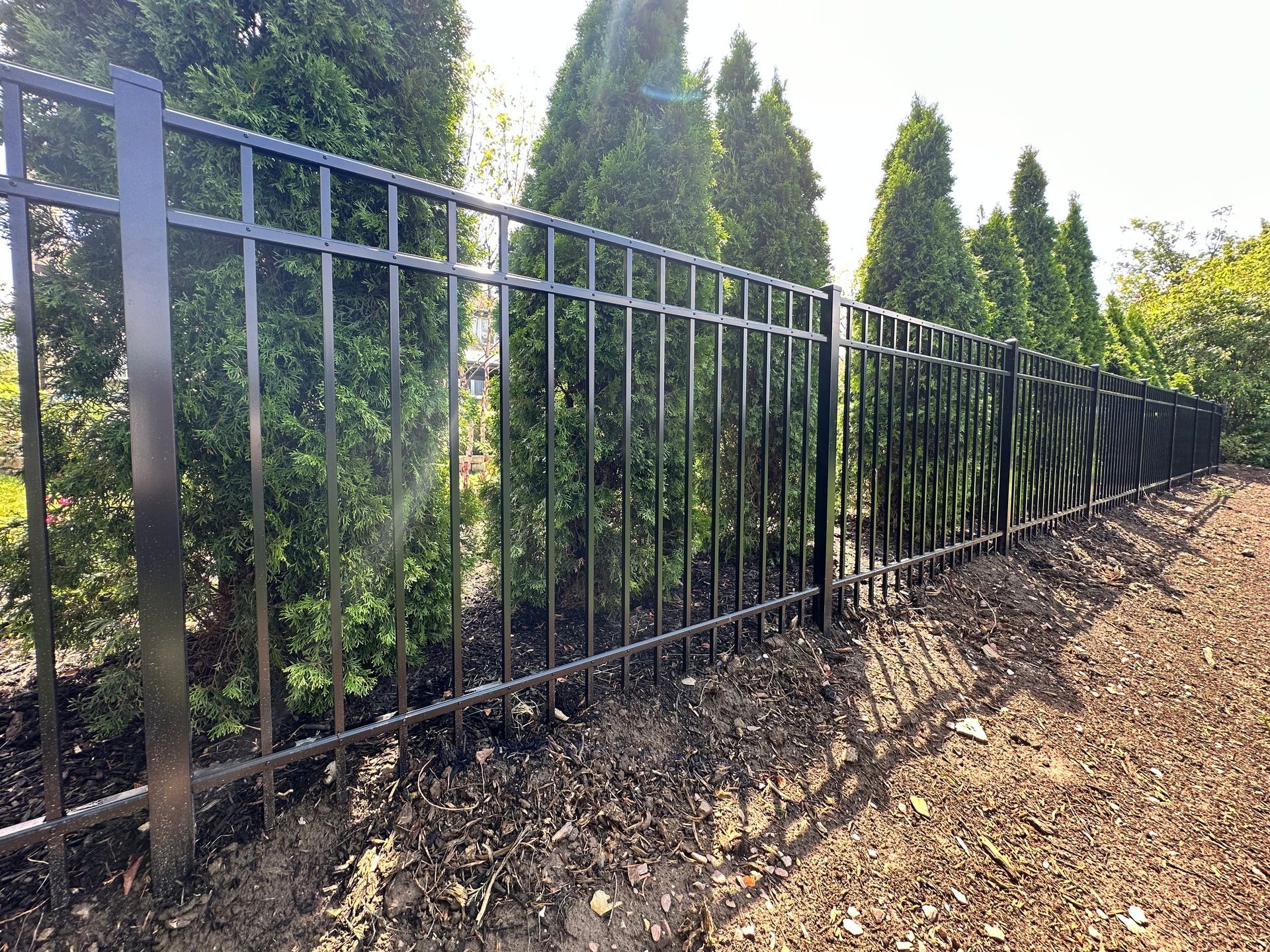 aluminum fence installation Illinois