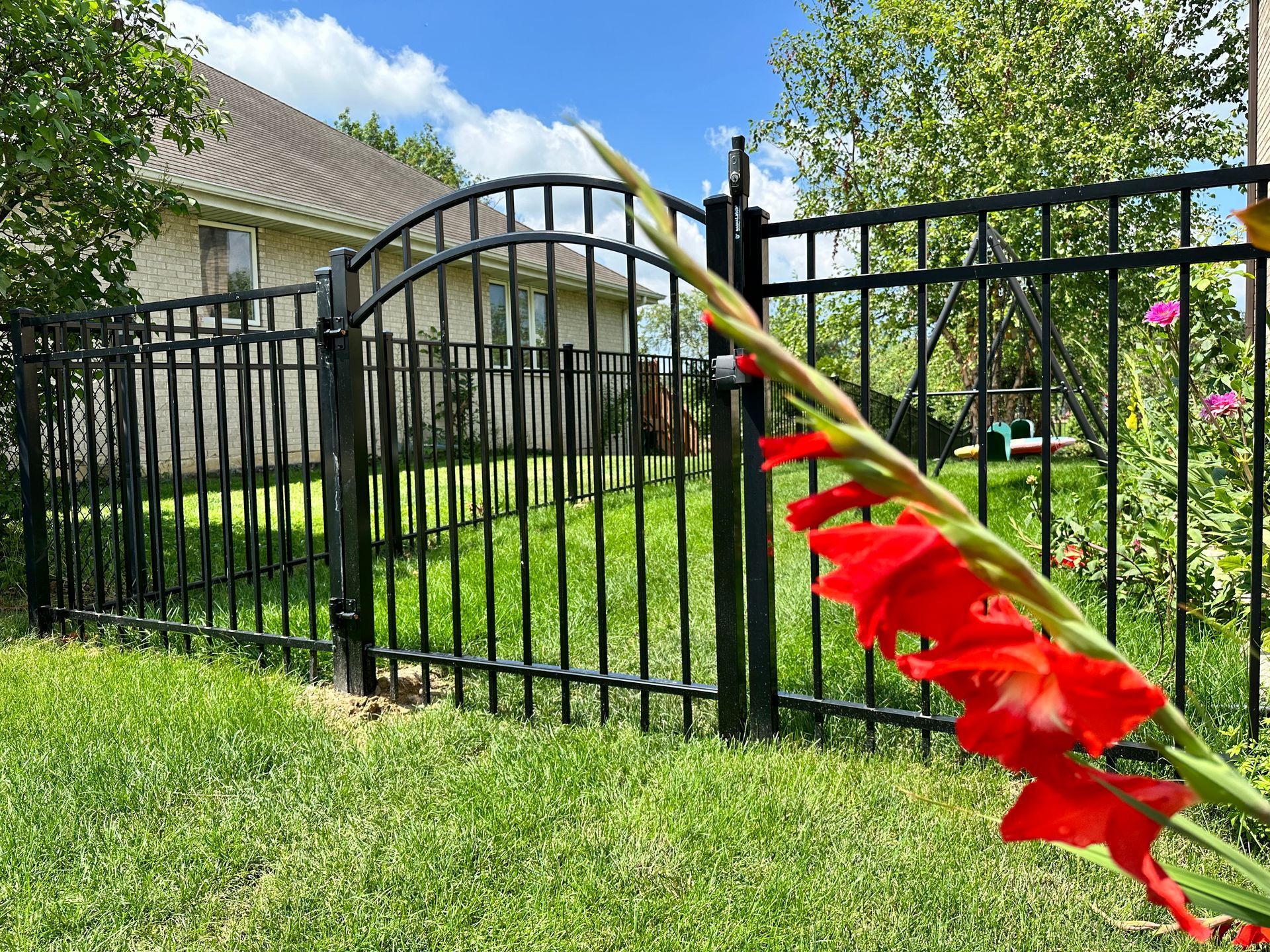 aluminum fence installation Illinois