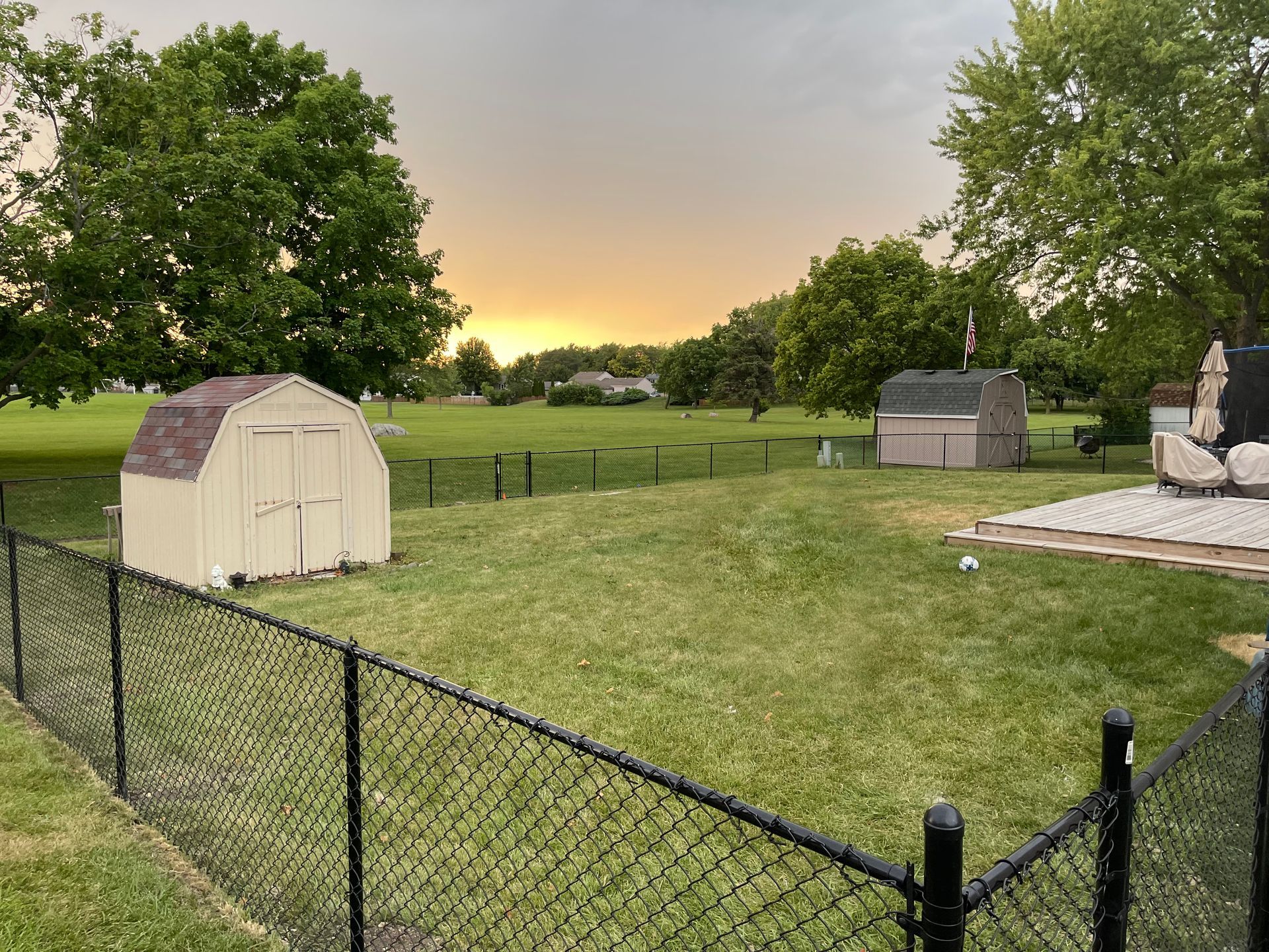 chain link fence installation Illinois
