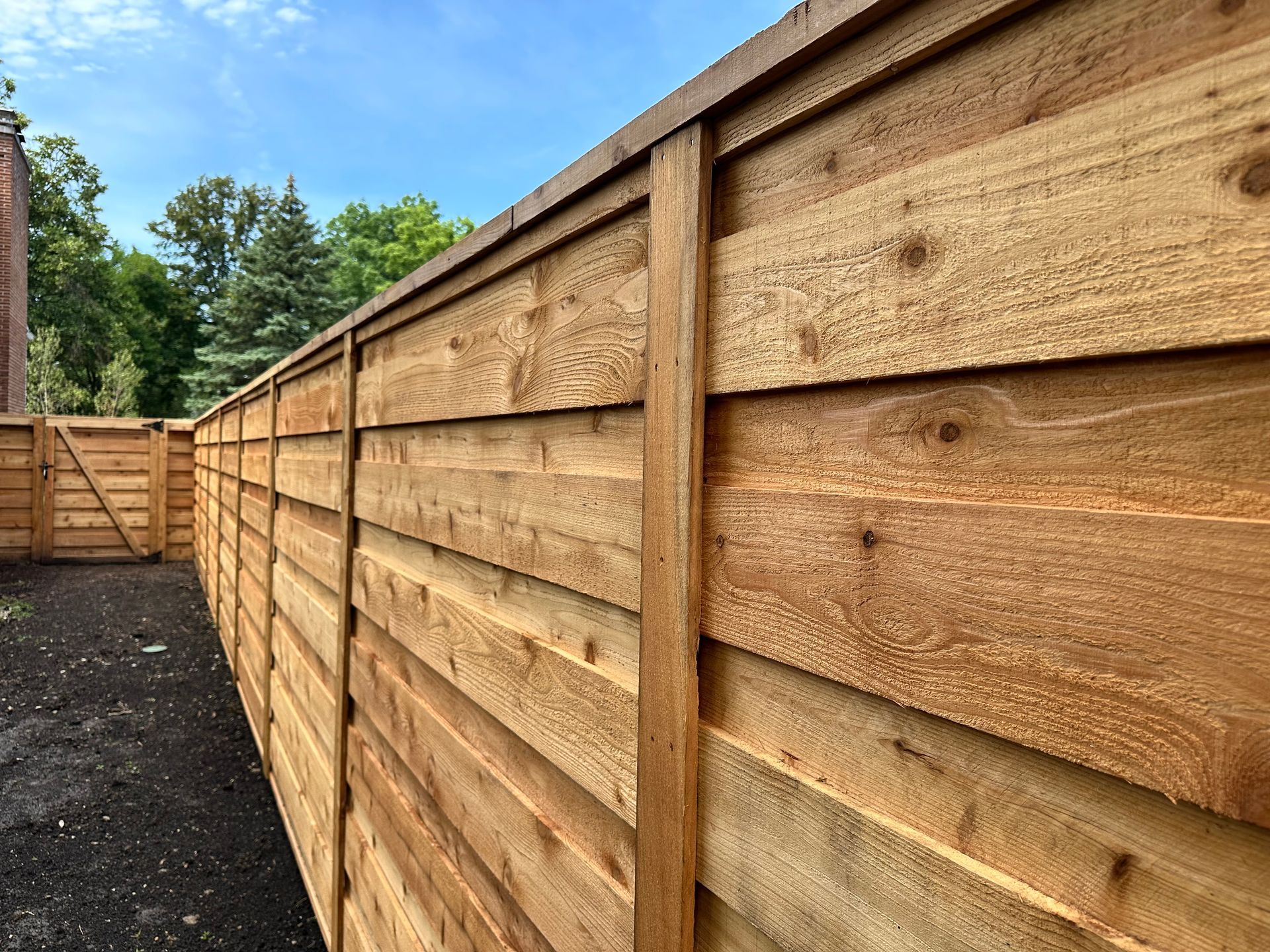 cedar fence installation Illinois