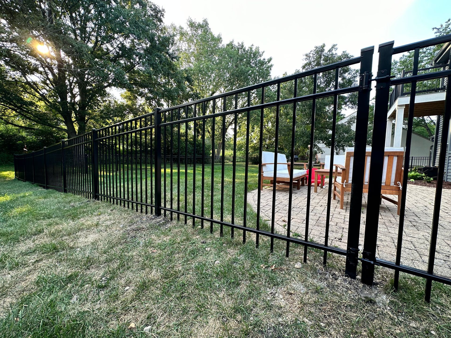 aluminum fence installation Illinois