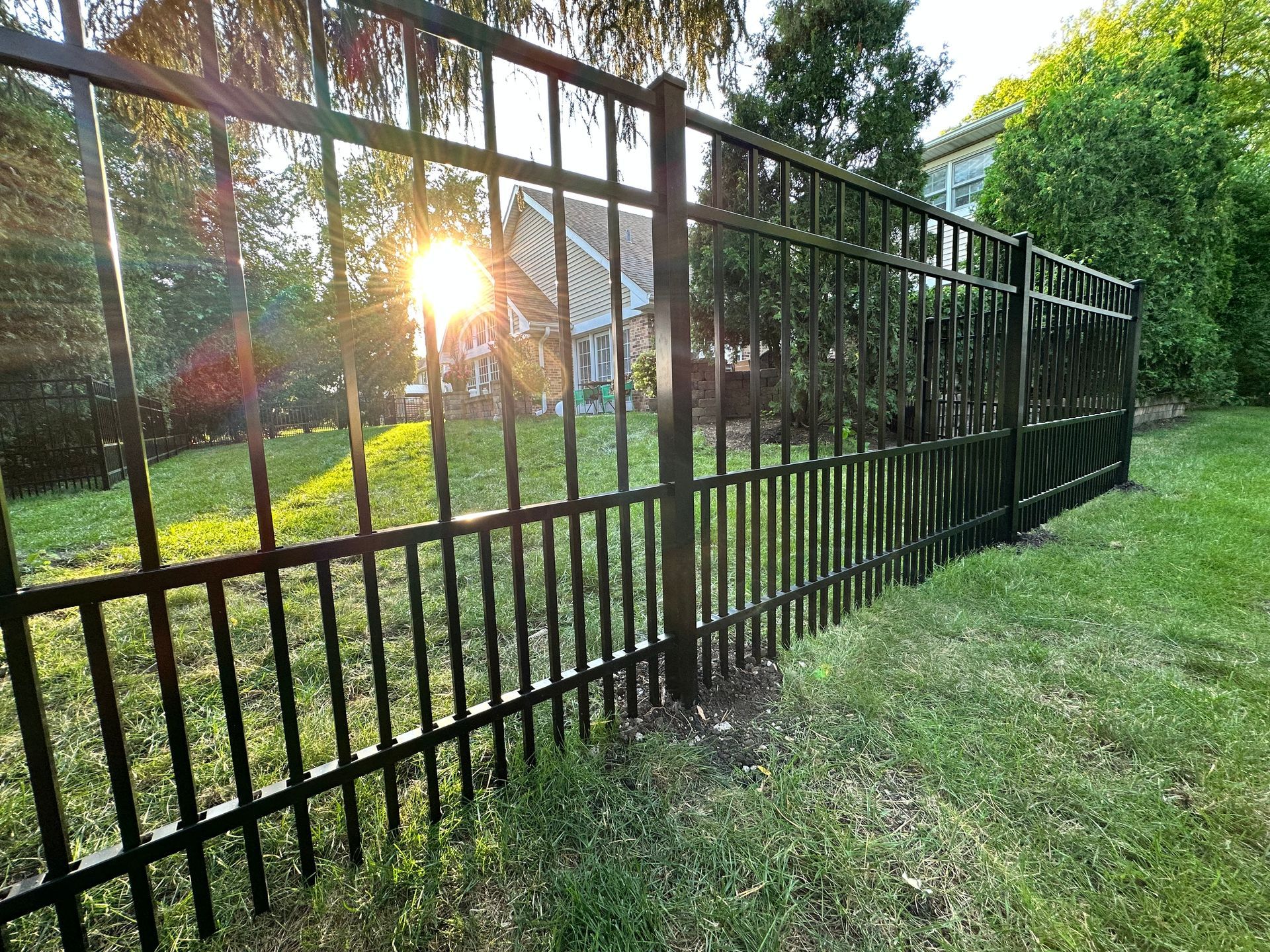 aluminum fence installation Illinois