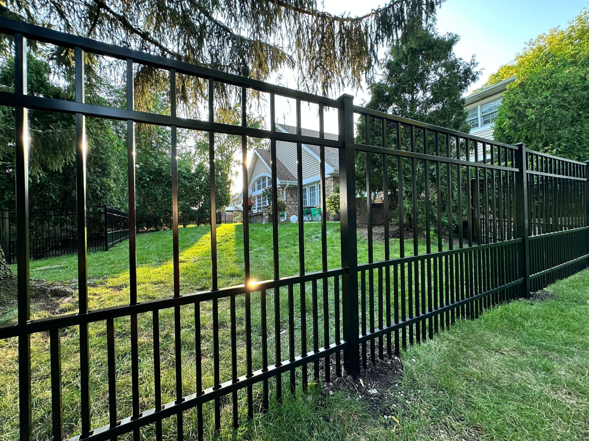 aluminum fence installation Illinois