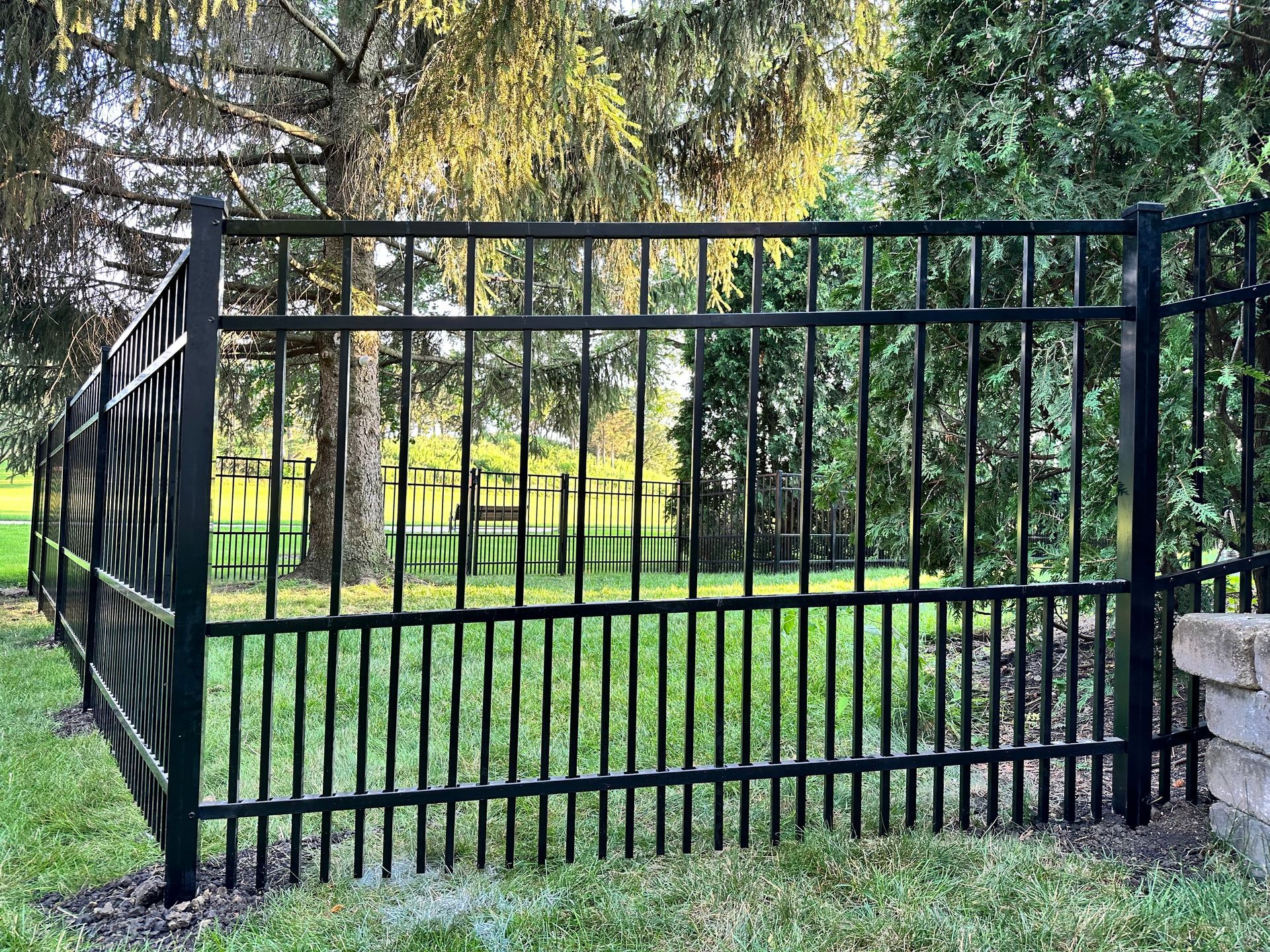 aluminum fence installation Illinois
