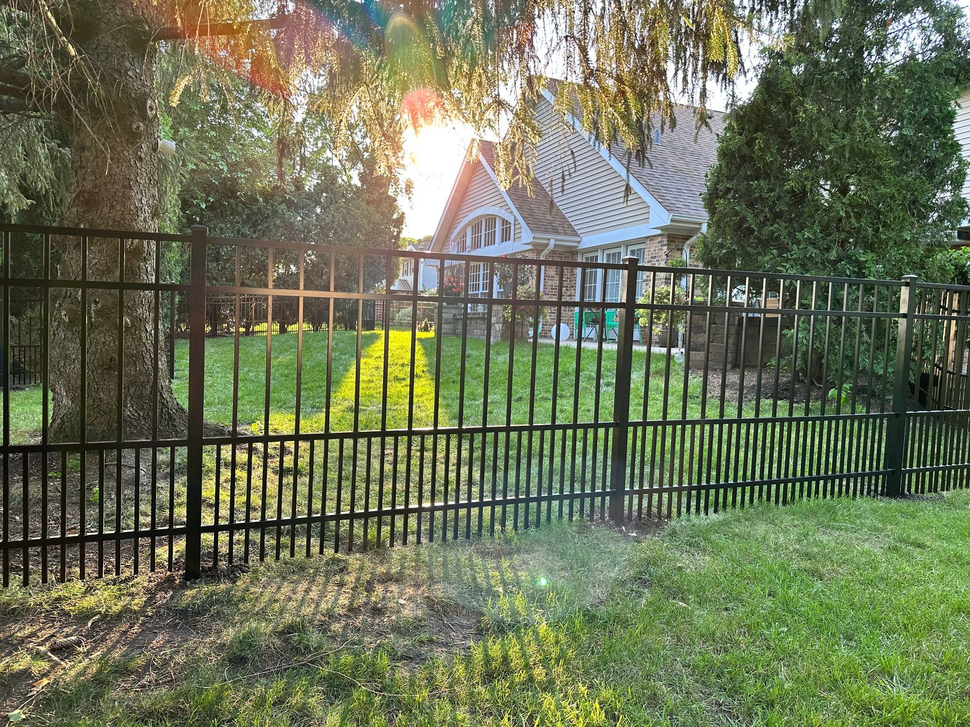 aluminum fence installation Illinois