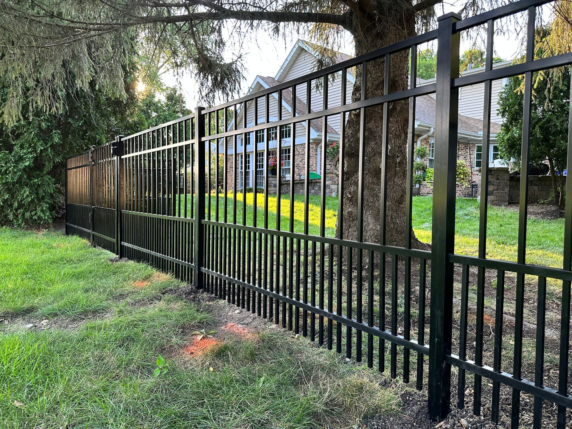 aluminum fence installation Illinois