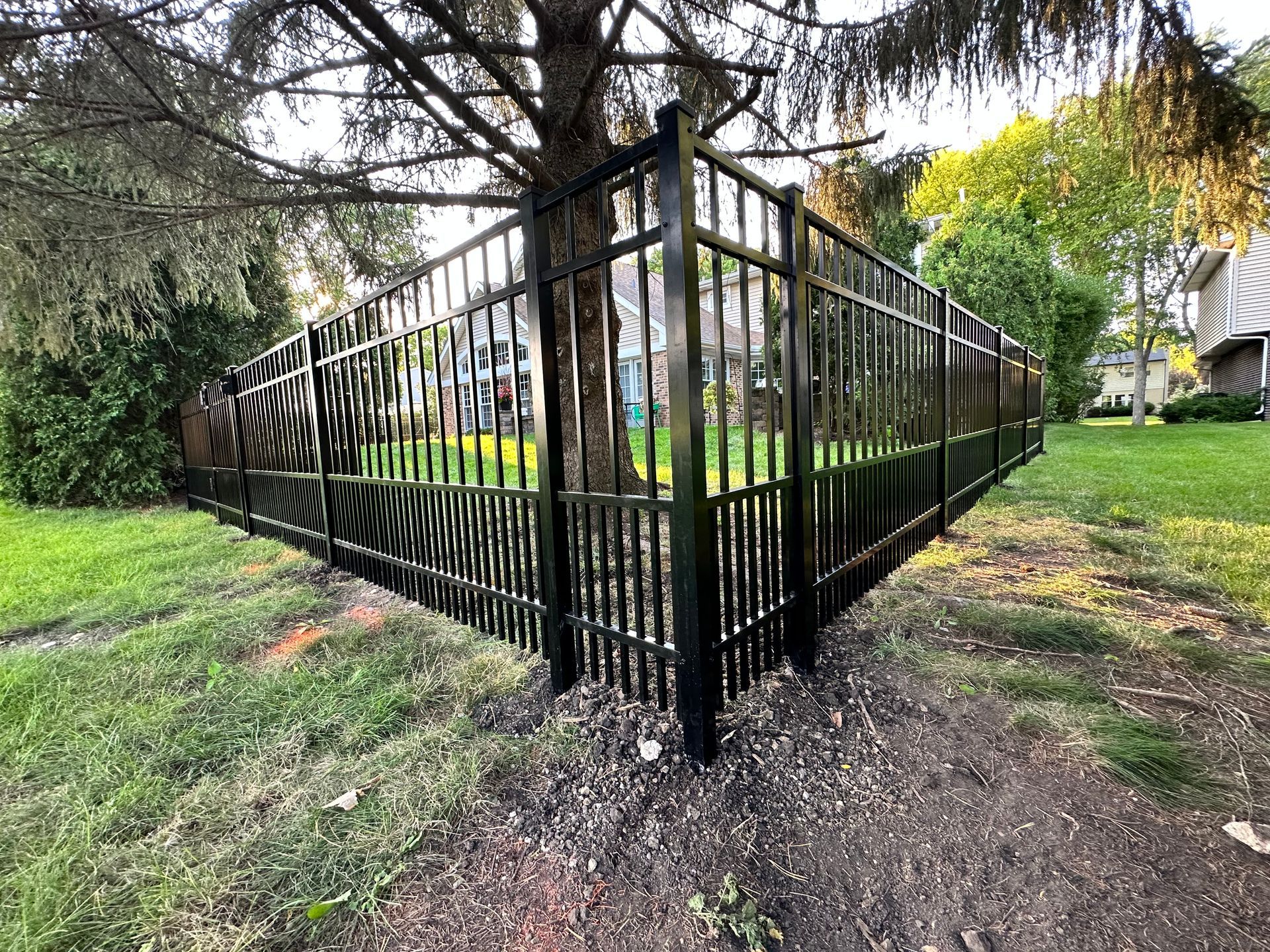 aluminum fence installation Illinois