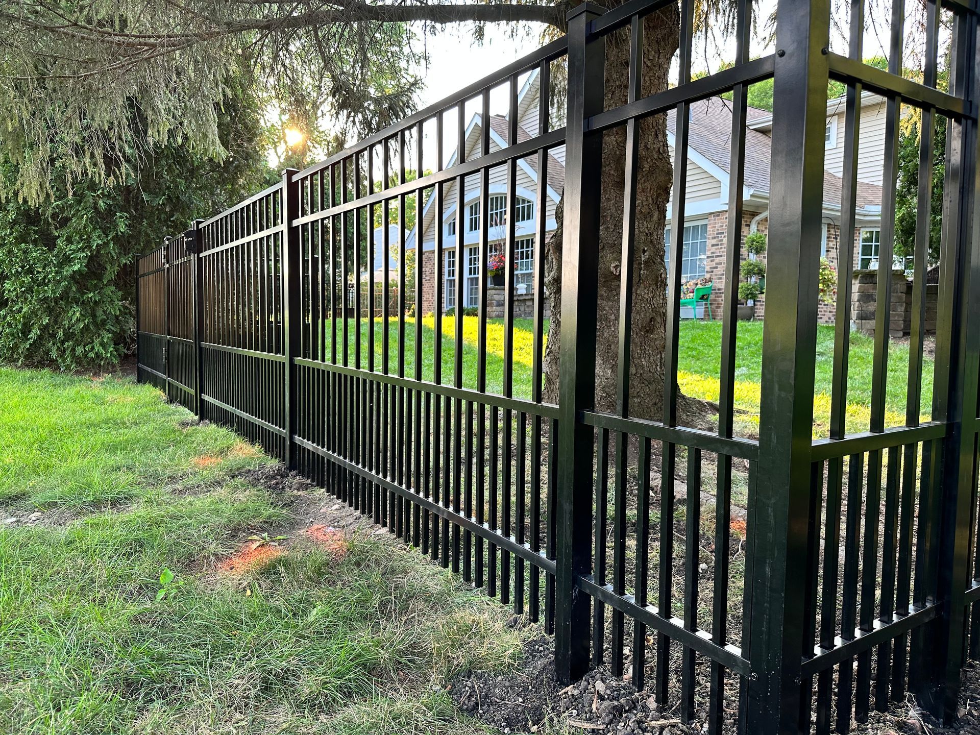 aluminum fence installation Illinois