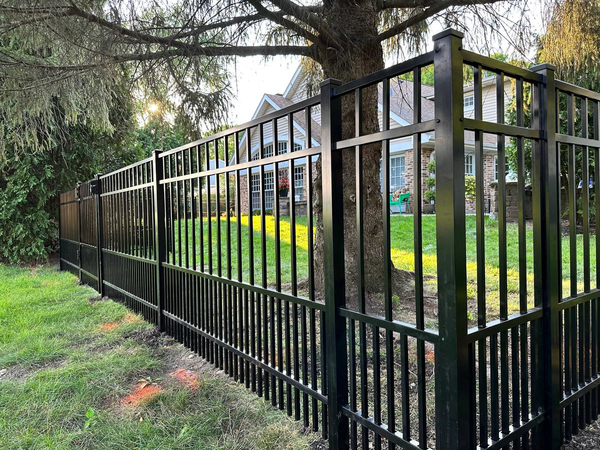 aluminum fence installation Illinois