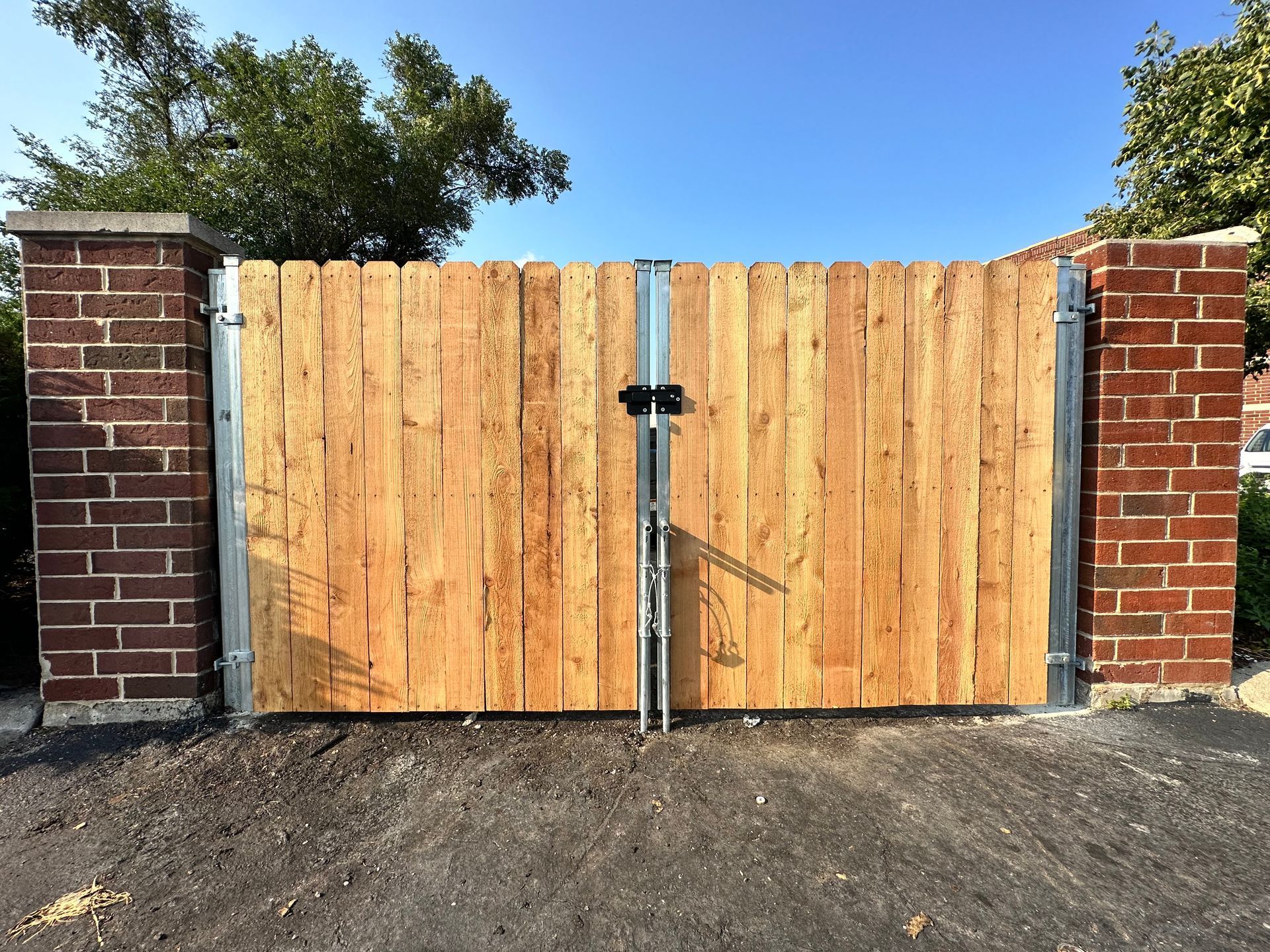 dumpster enclosure gates Illinois