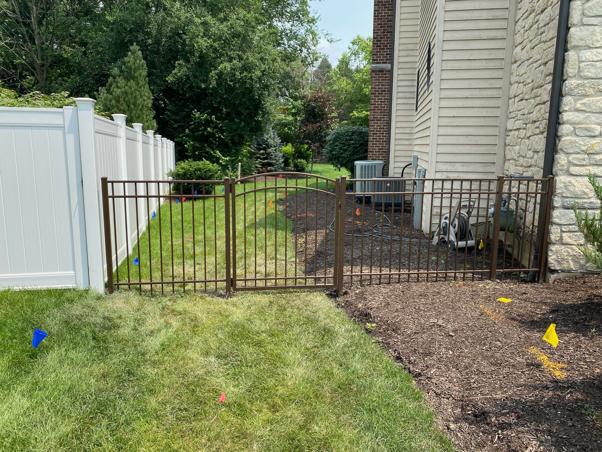 aluminum fence installation illinois