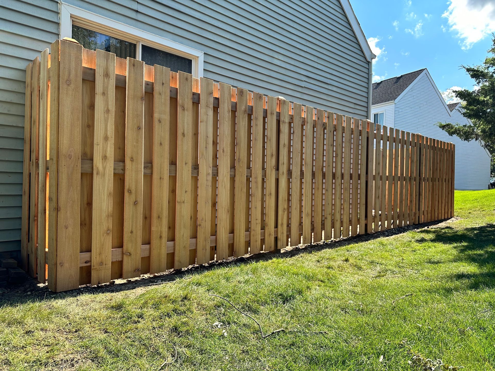 cedar fence installation Illinois