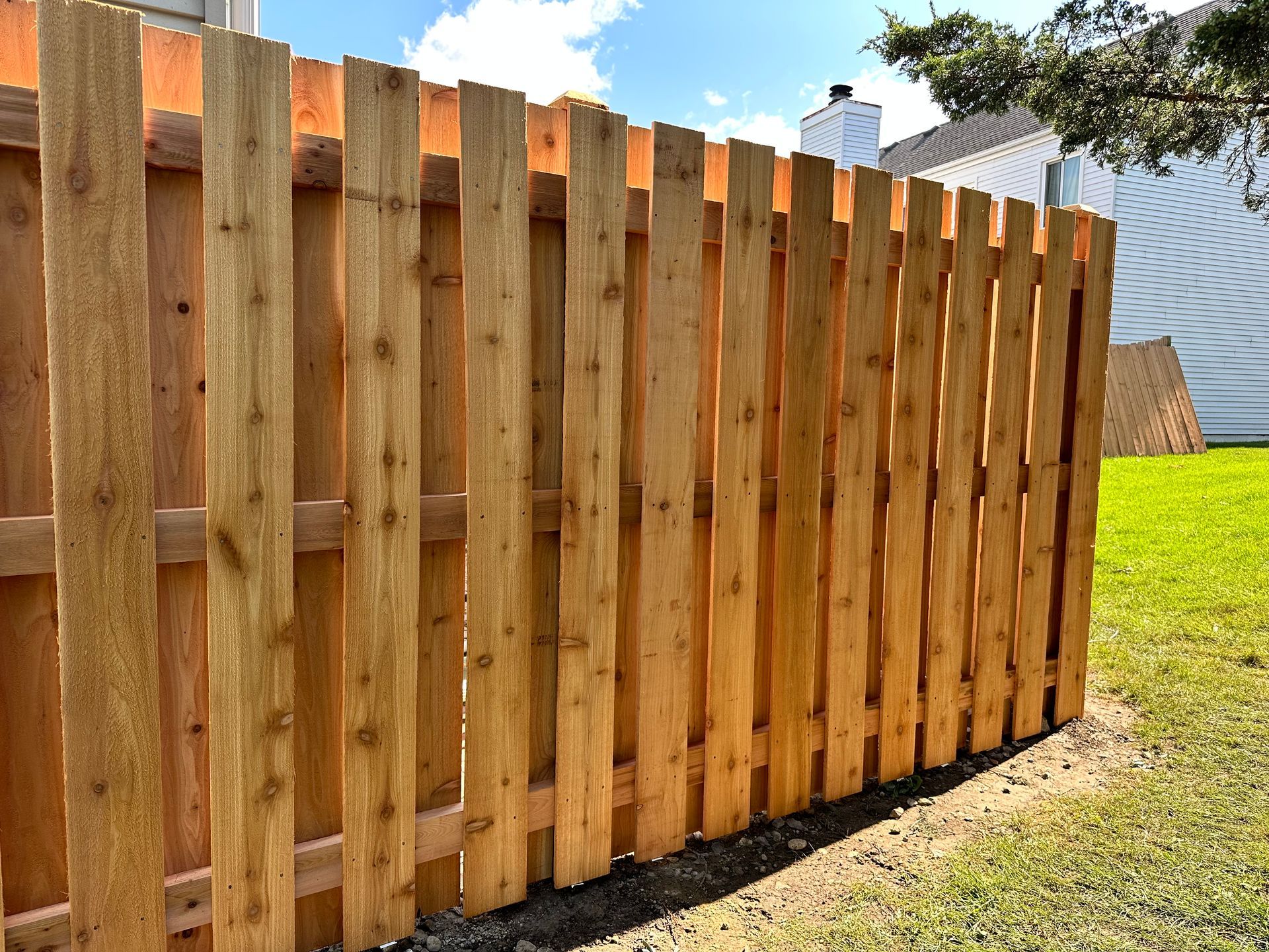 cedar fence installation Illinois