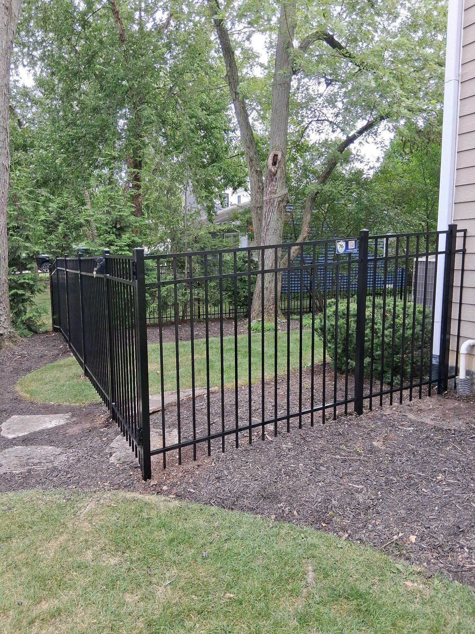 ornamental aluminum fence installation Illinois