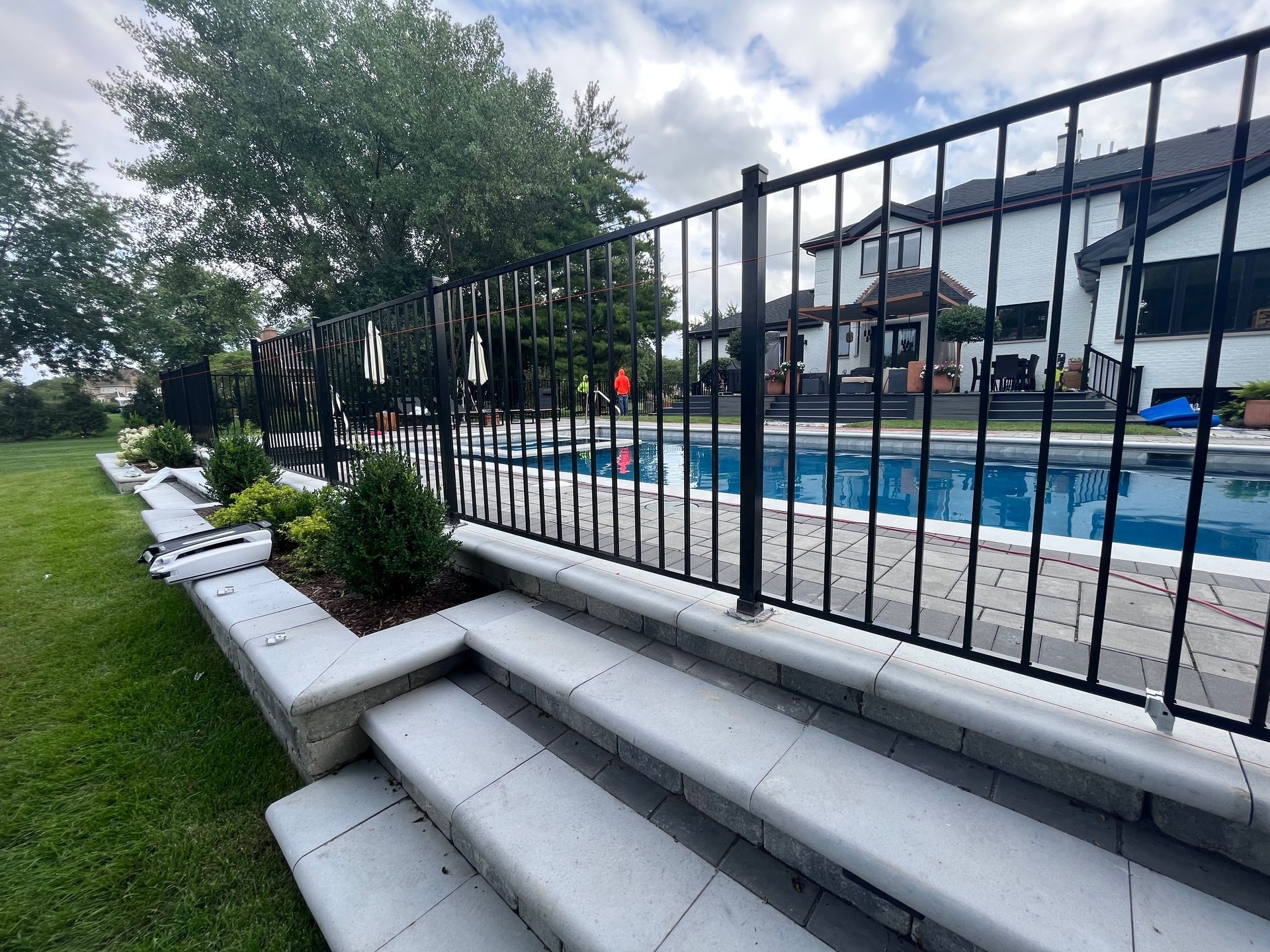 aluminum fence installation Illinois