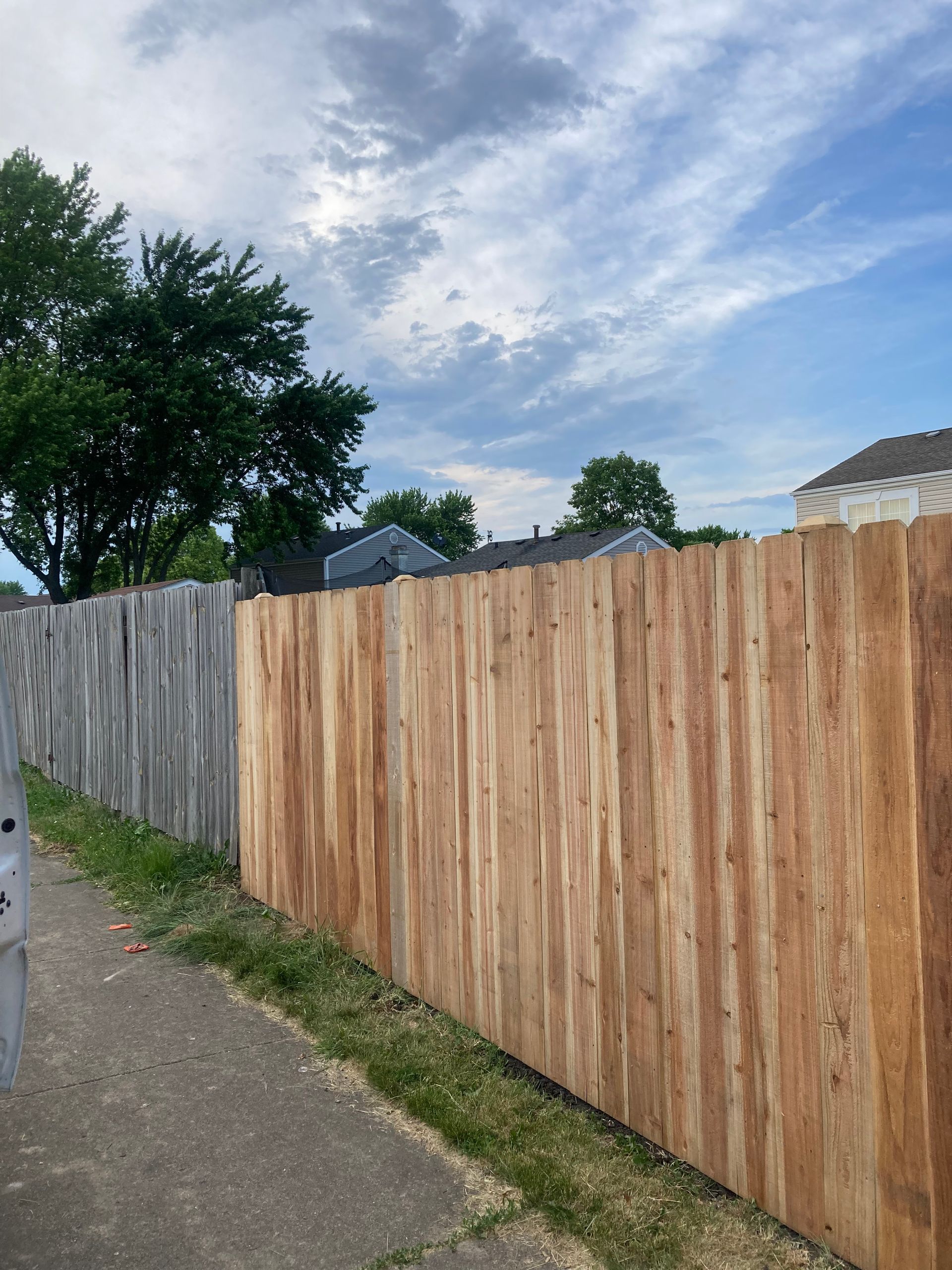 cedar fence installation illinois