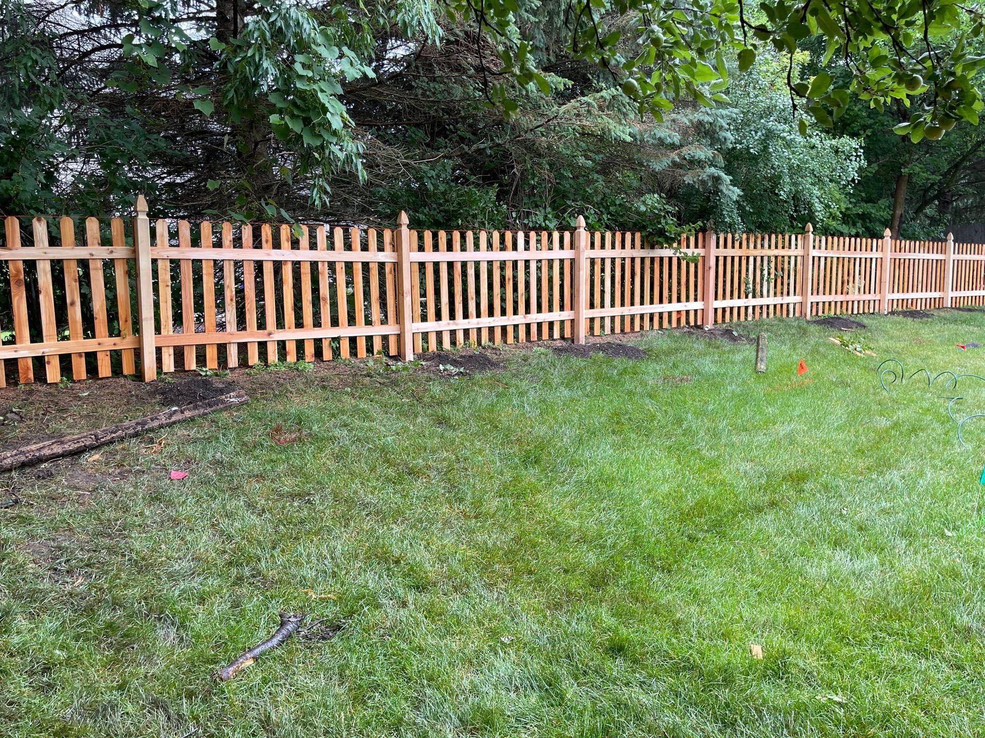 cedar fence installation illinois