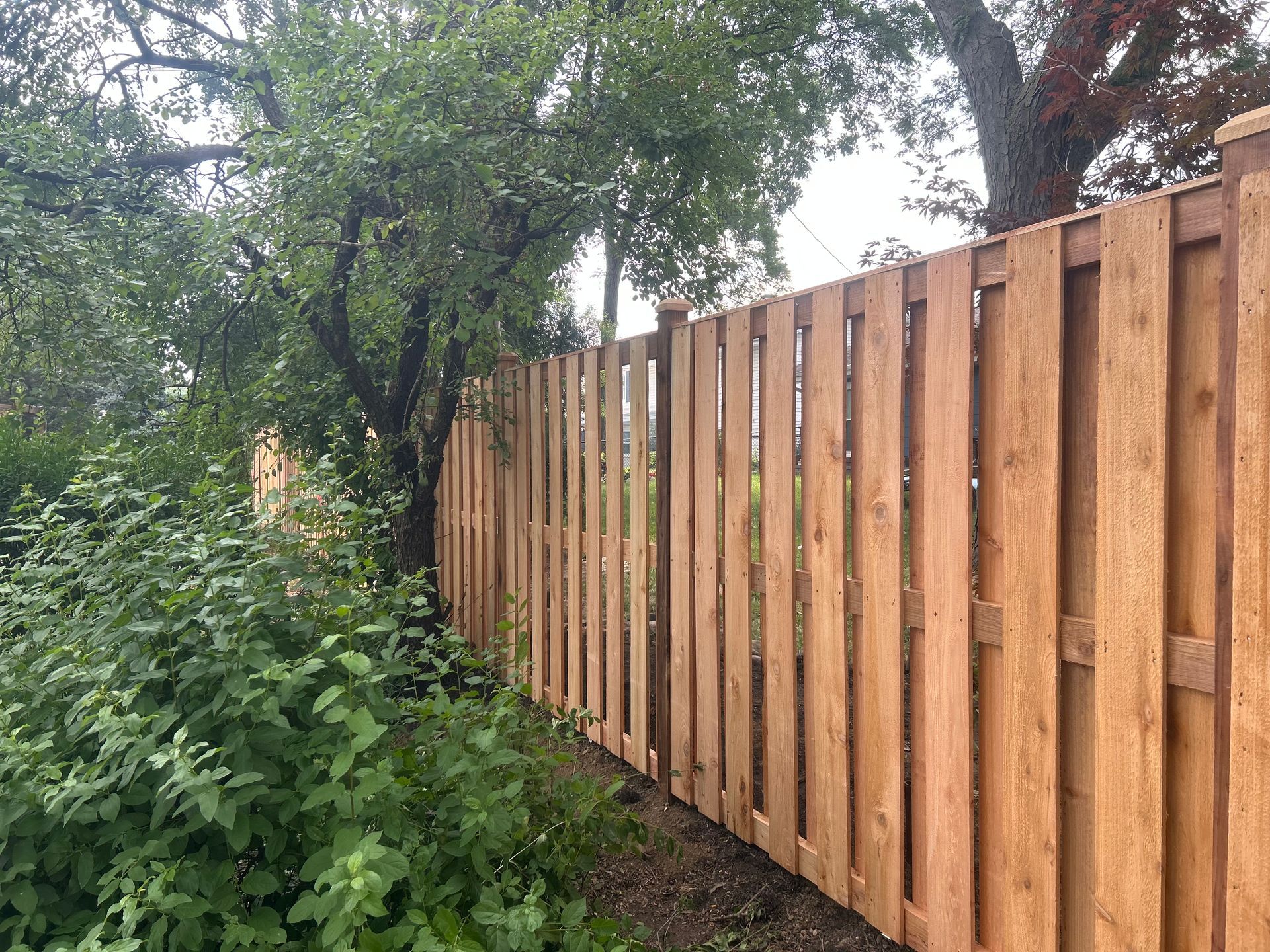 cedar fence installation illinois