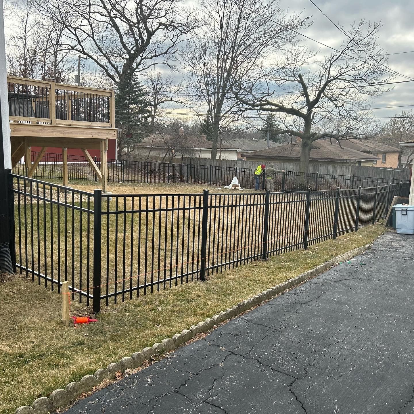 aluminum fence installation illinois