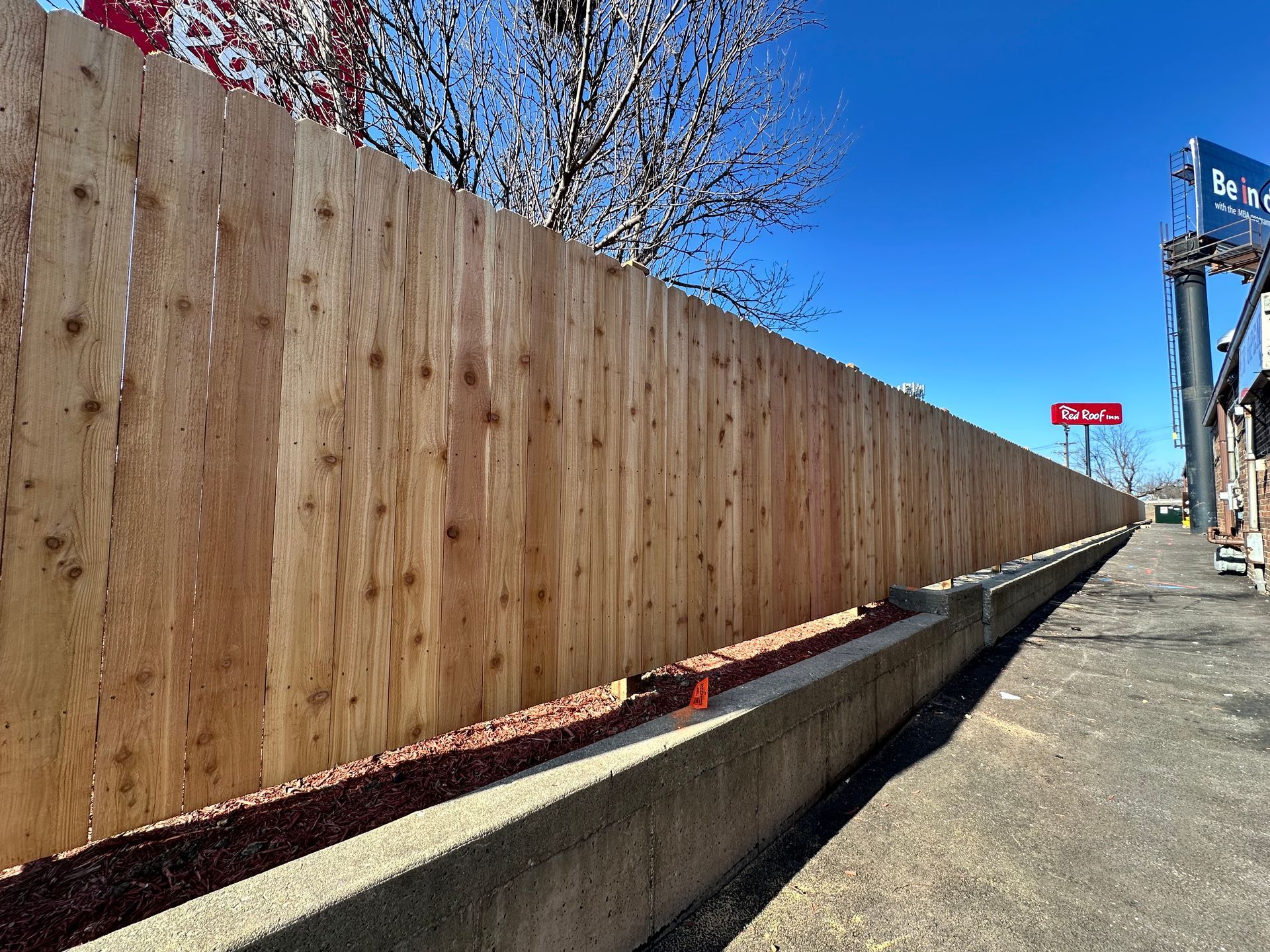 cedar fence installation Illinois