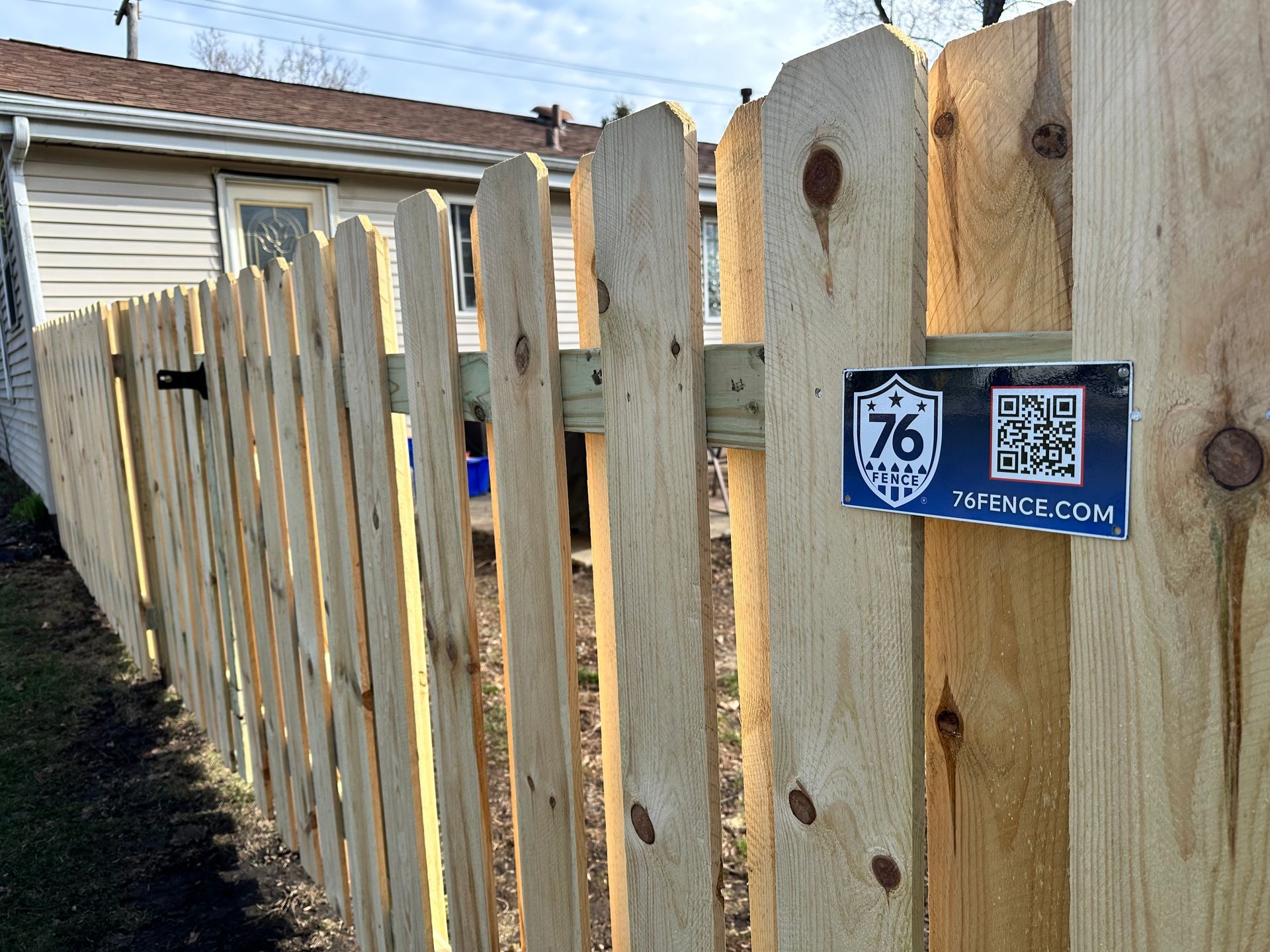 pressure treated pine fence installation Illinois