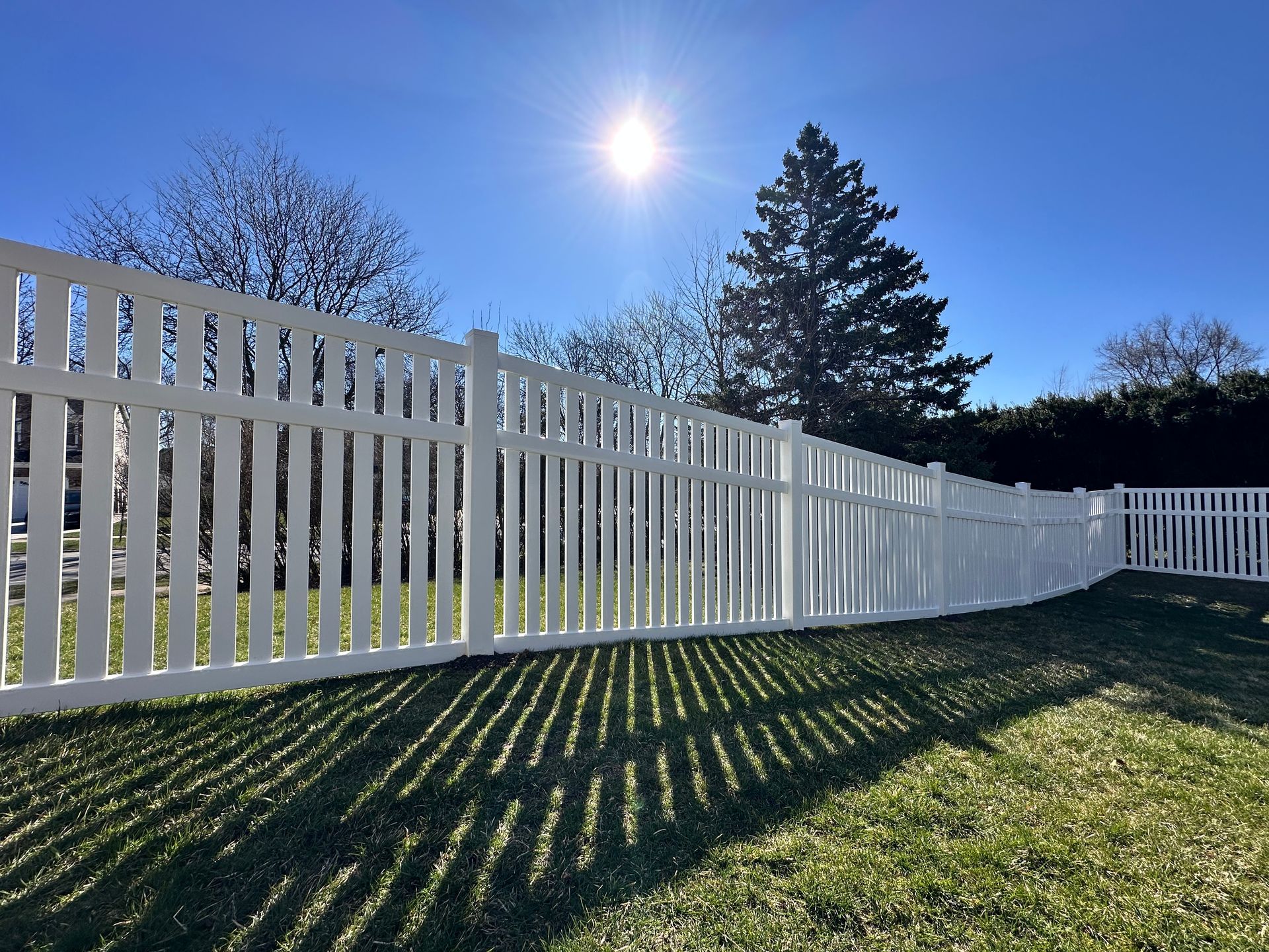 vinyl fence installation Illinois